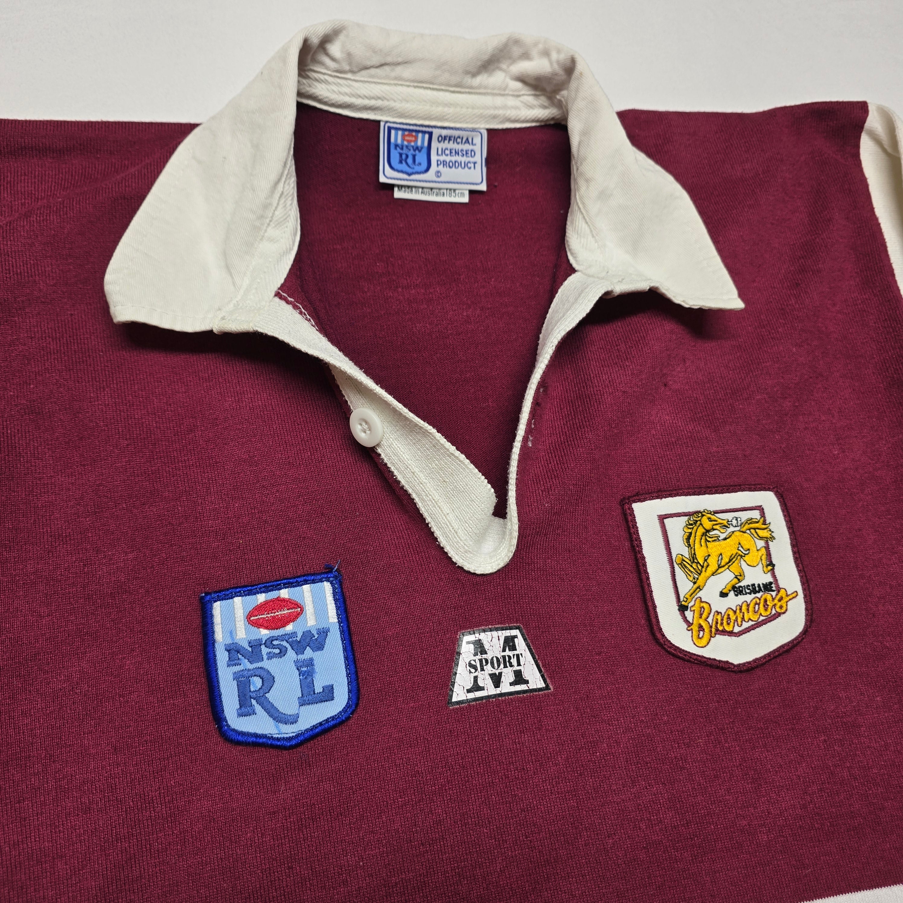 Brisbane Broncos Msport Jersey - YOUTH/XXS