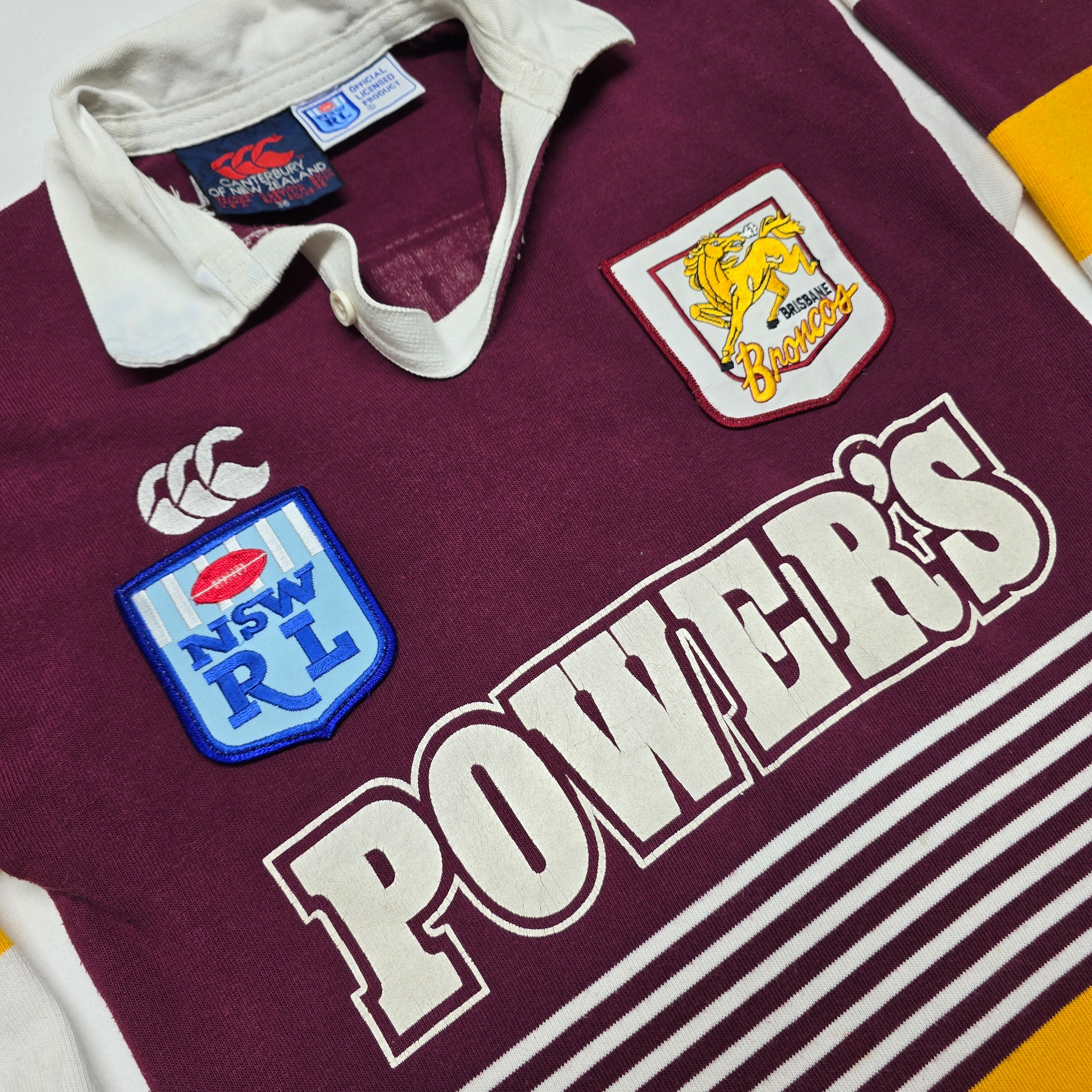 Brisbane Broncos CCC Blue Label Jersey - XS