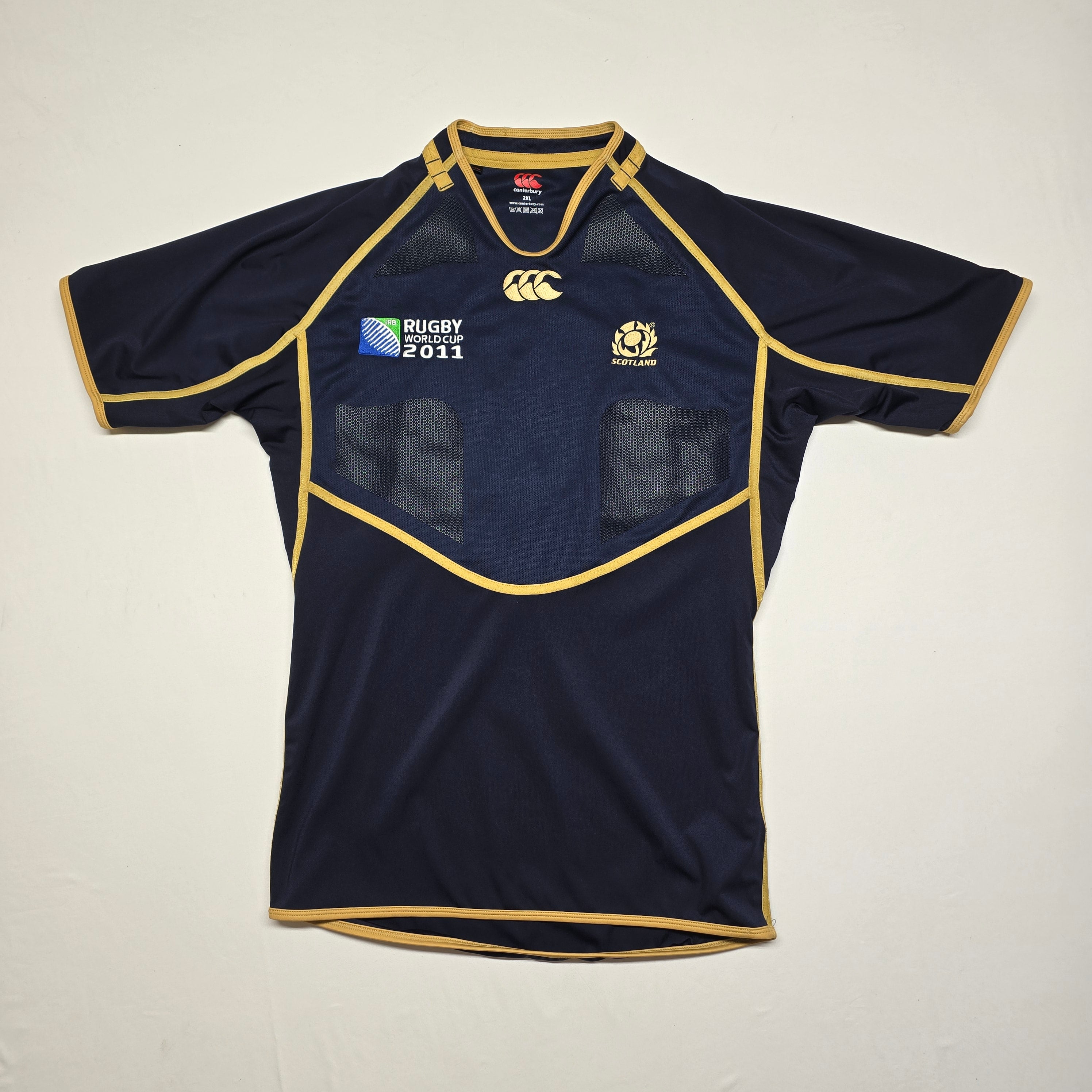 Scotland 2011 RWC Player Fit Jersey - 2XL
