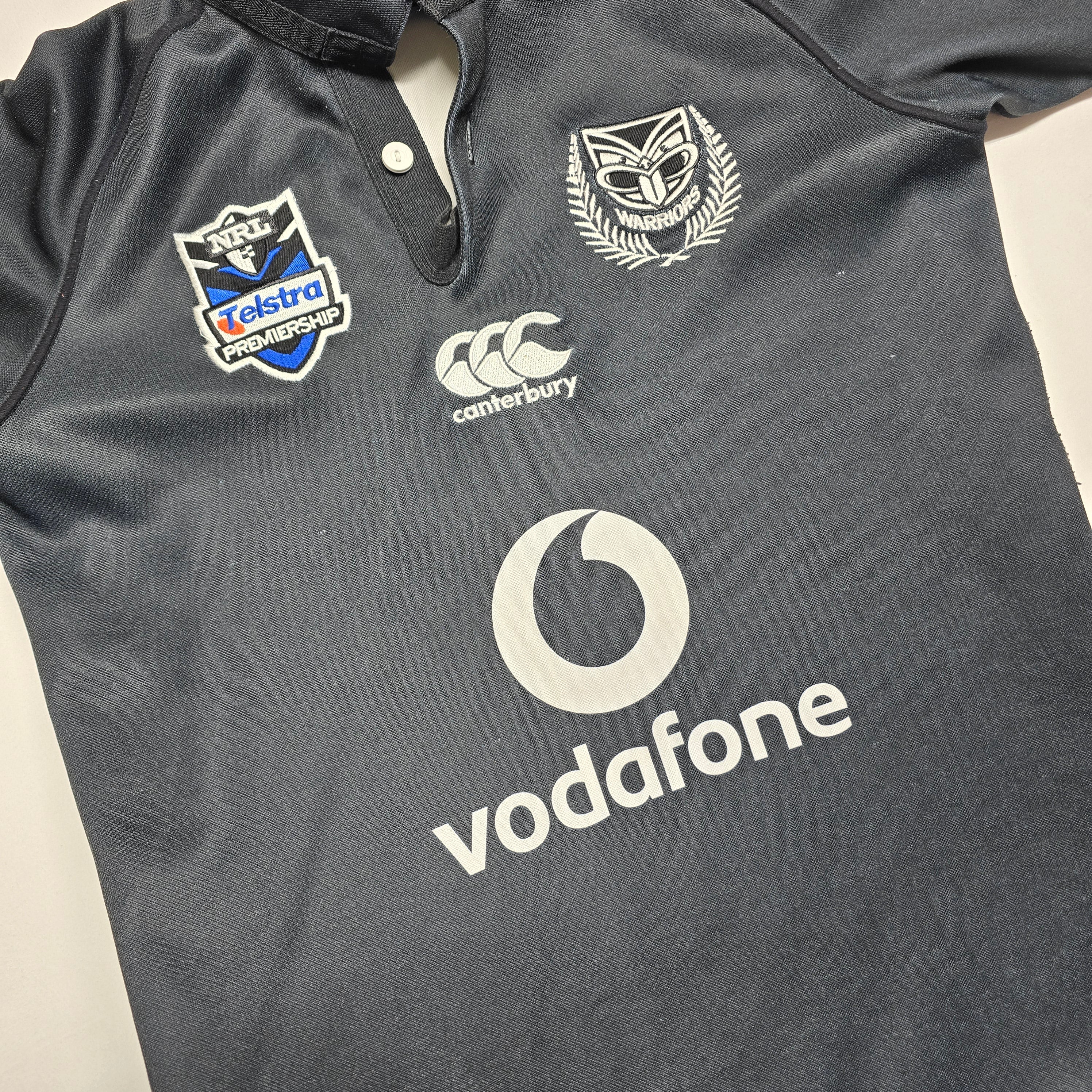 NZ Warriors 2011 Eden Park Jersey - 14YRS