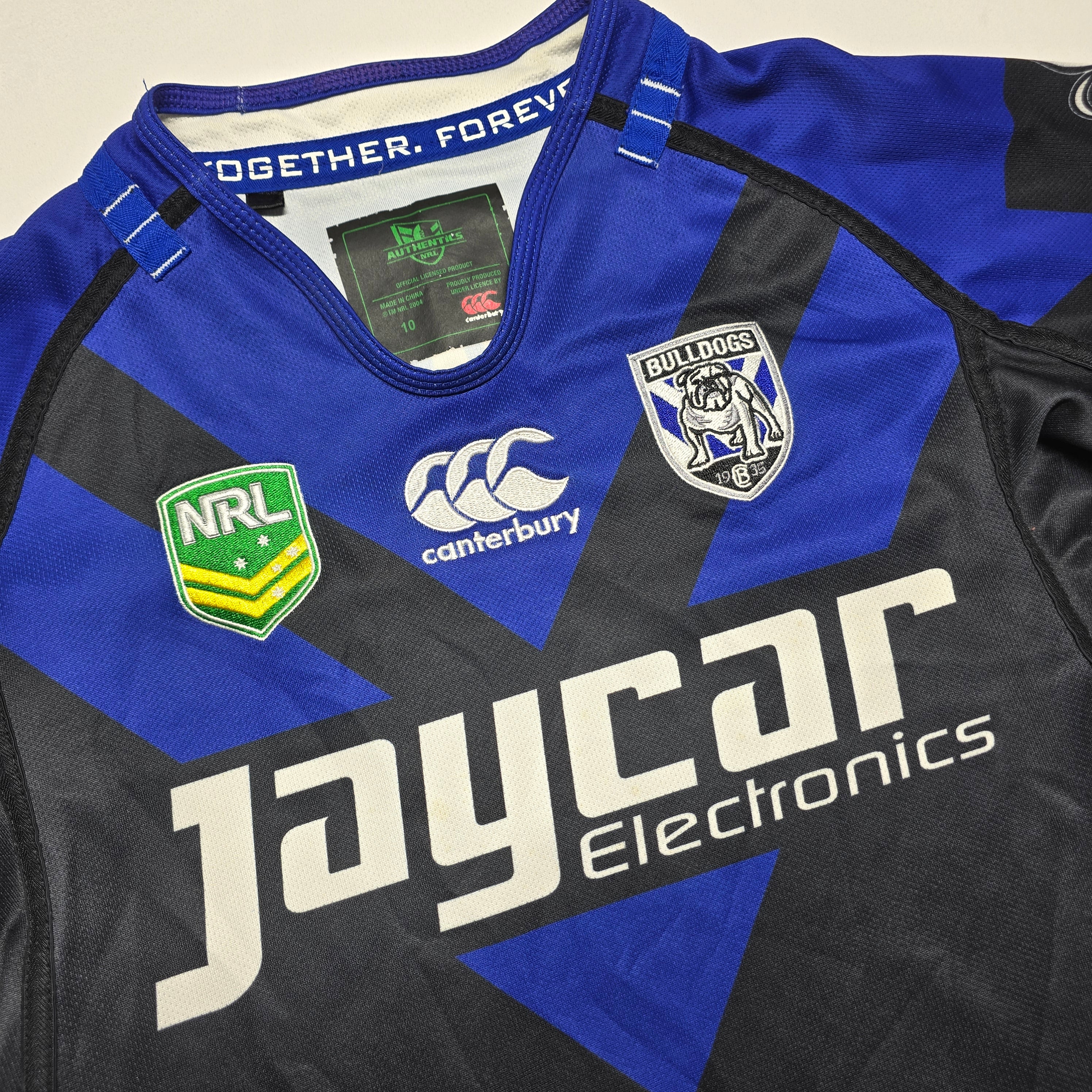 Canterbury-Bankstown Bulldogs 2013 Away Jersey - Womens 10
