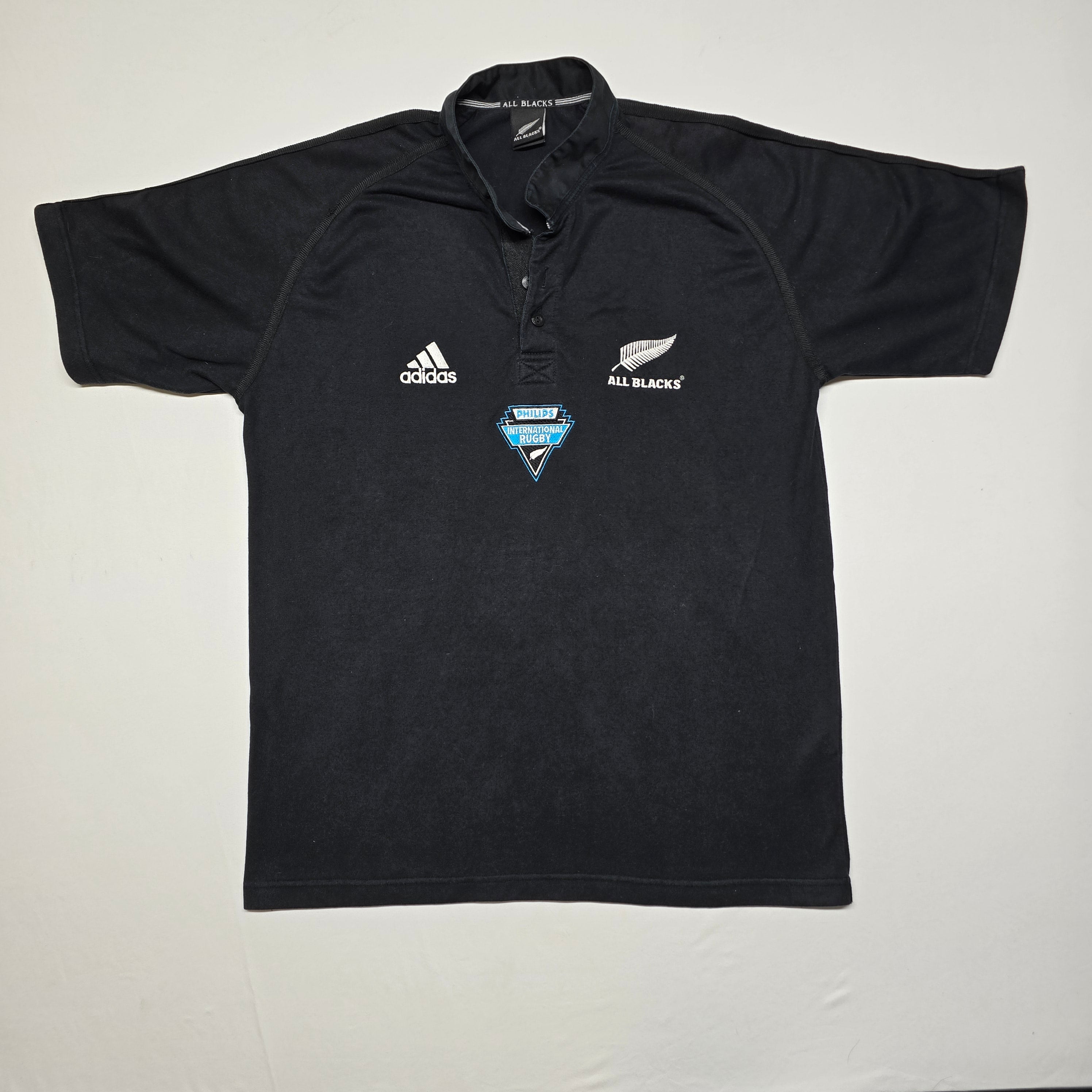 All Blacks 2001/02 "Philips International Rugby" Jersey - Large