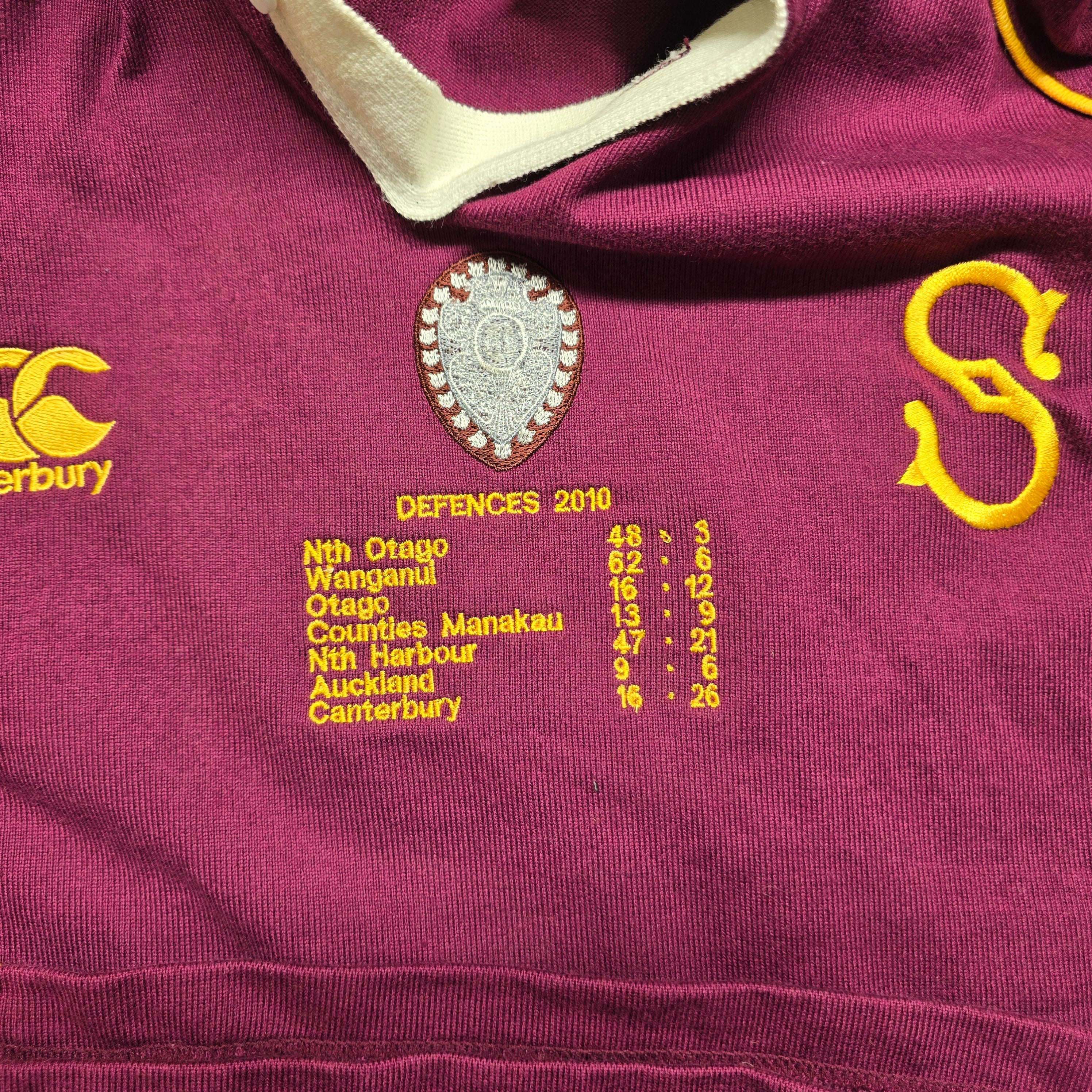 Southland Stags 2010 Ranfurly Shield Jersey - Large