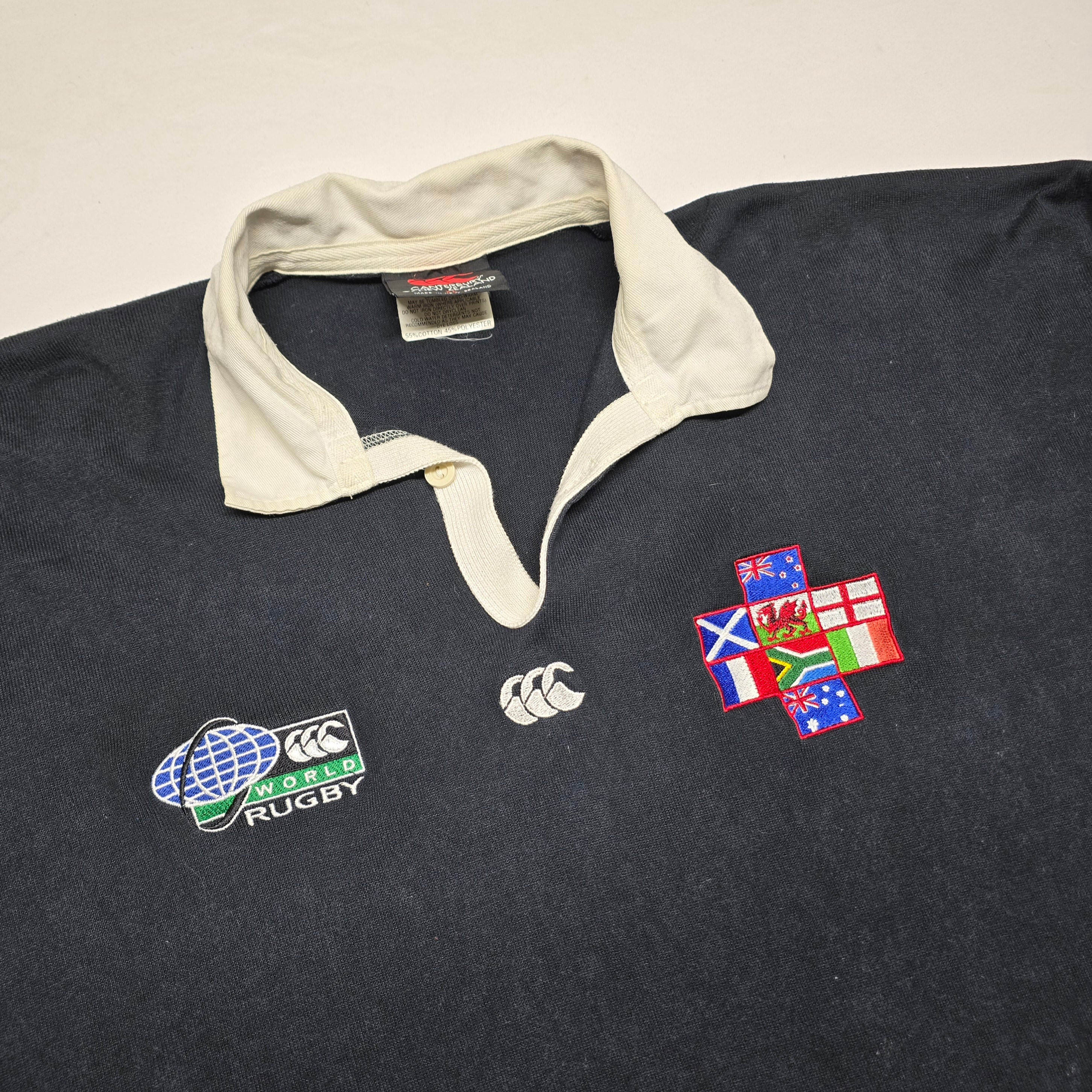 World Rugby CCC L/Sleeve Jersey - XL