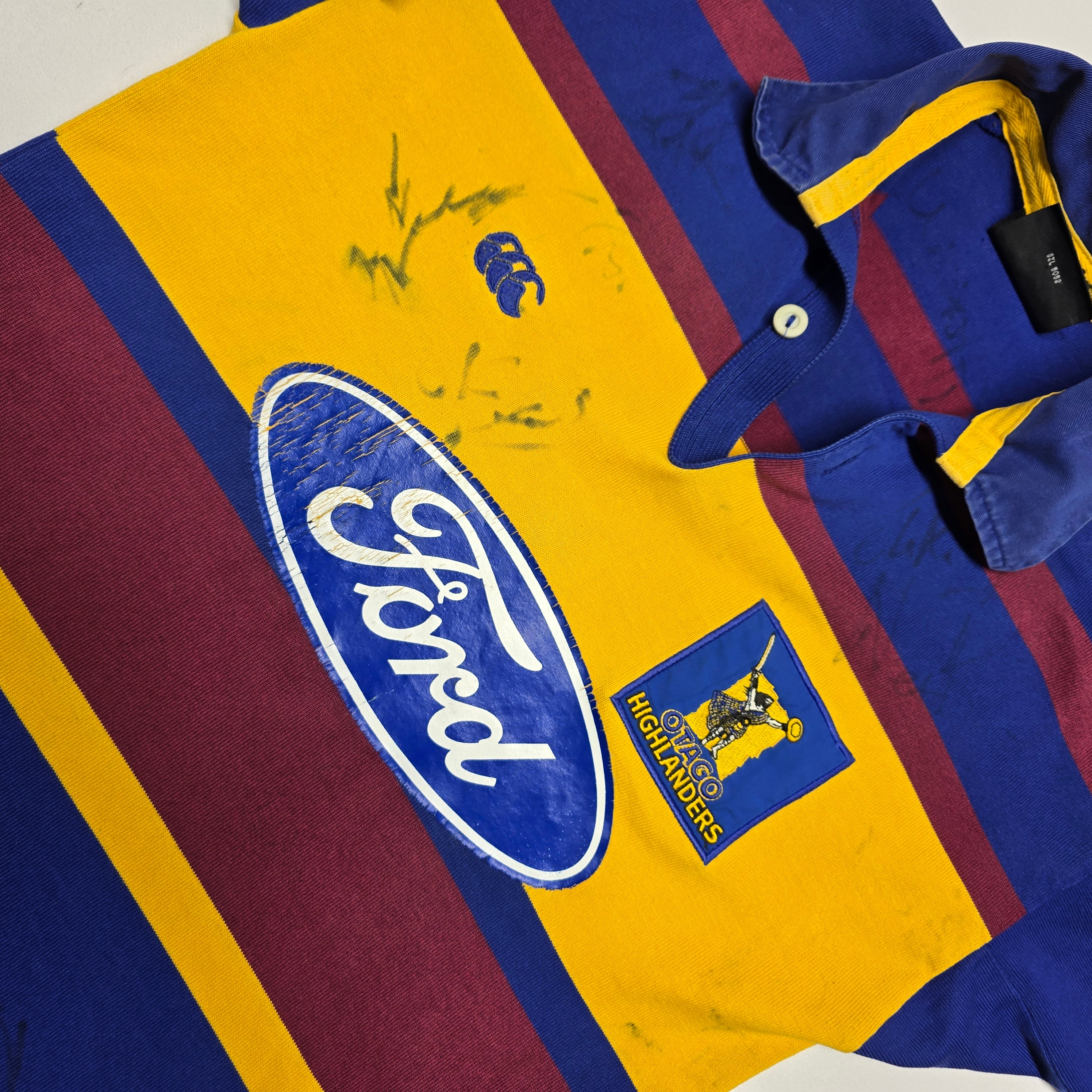 Highlanders 90's Jersey (Signed) - 12YRS