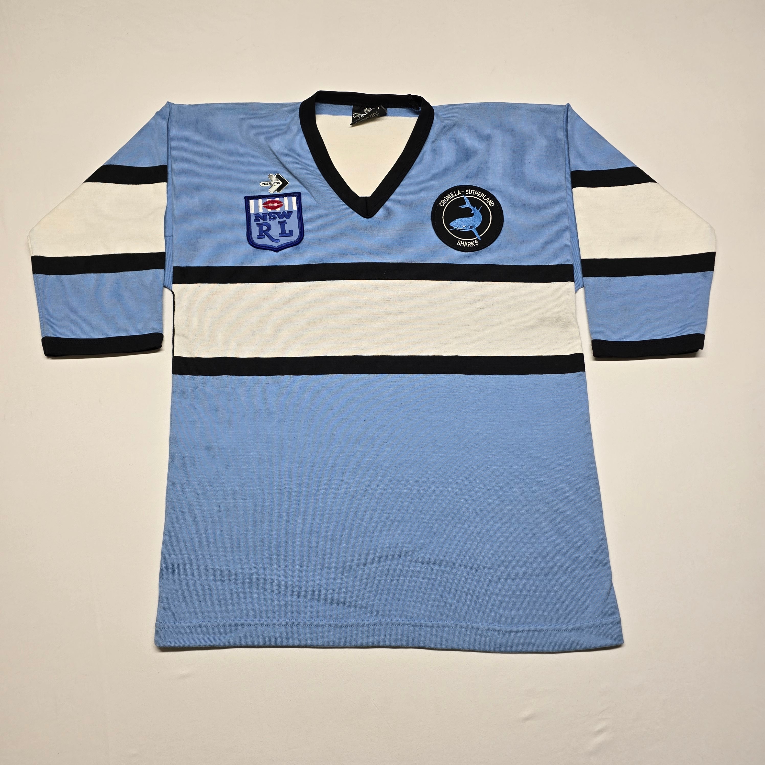Cronulla Sharks 90's Peerless Jersey - Large