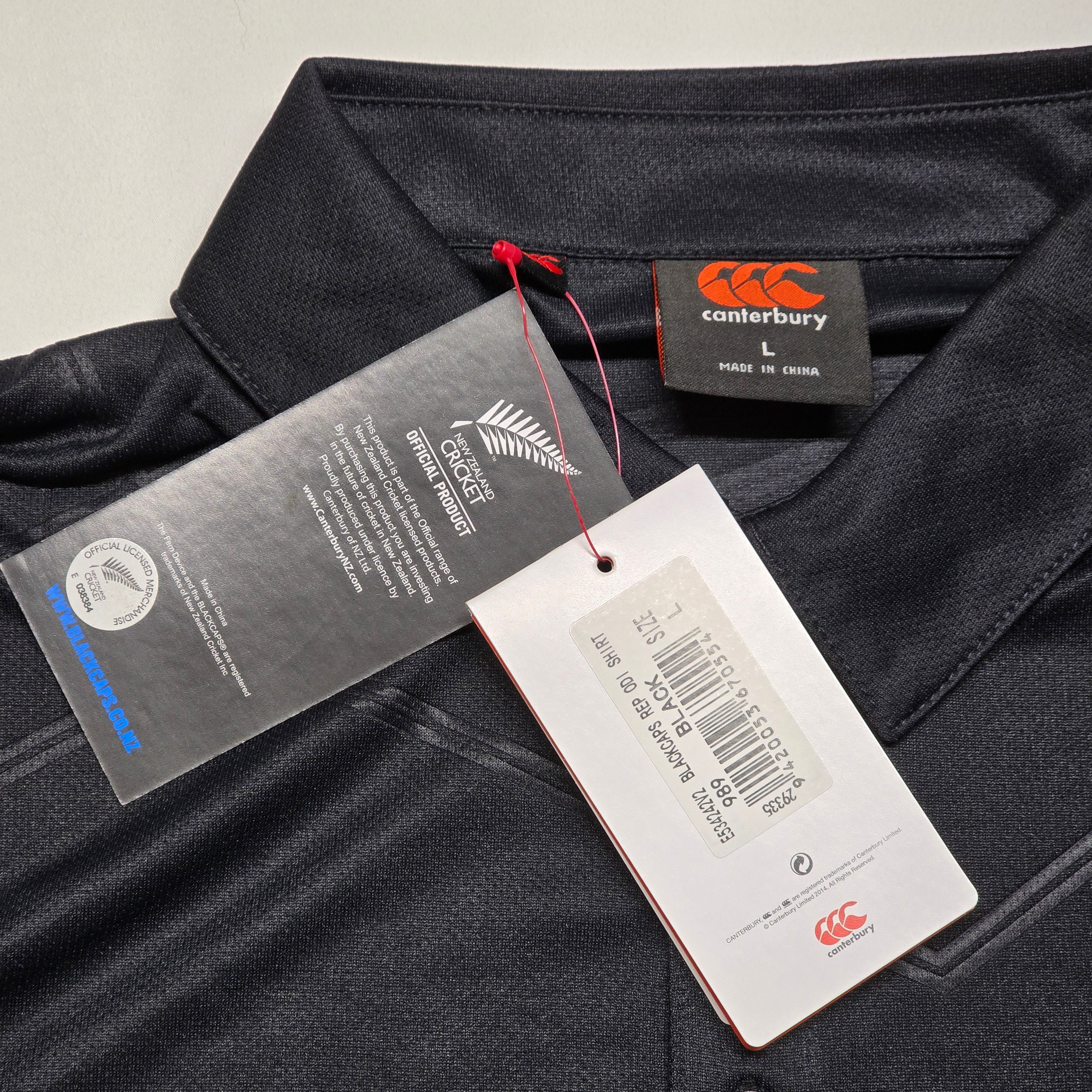 Blackcaps 2017/18 ODI Shirt (BNWTs) - Large