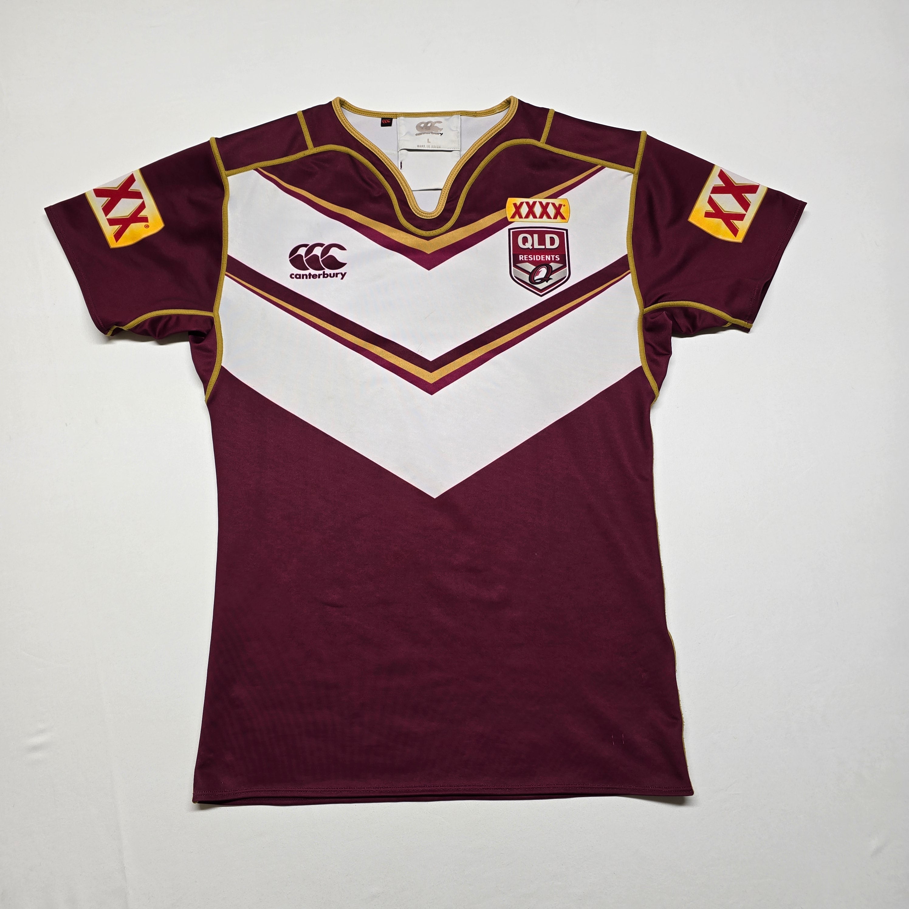 Queensland Residents Jersey (Player Issued) - Large