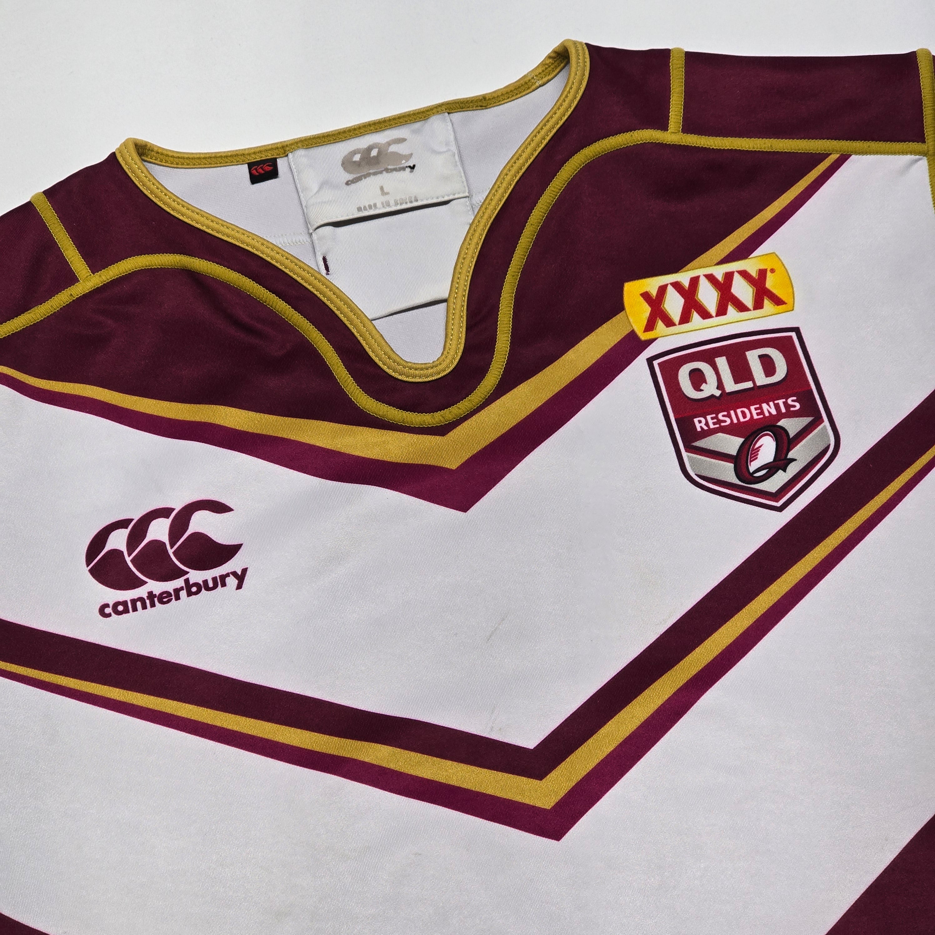 Queensland Residents Jersey (Player Issued) - Large