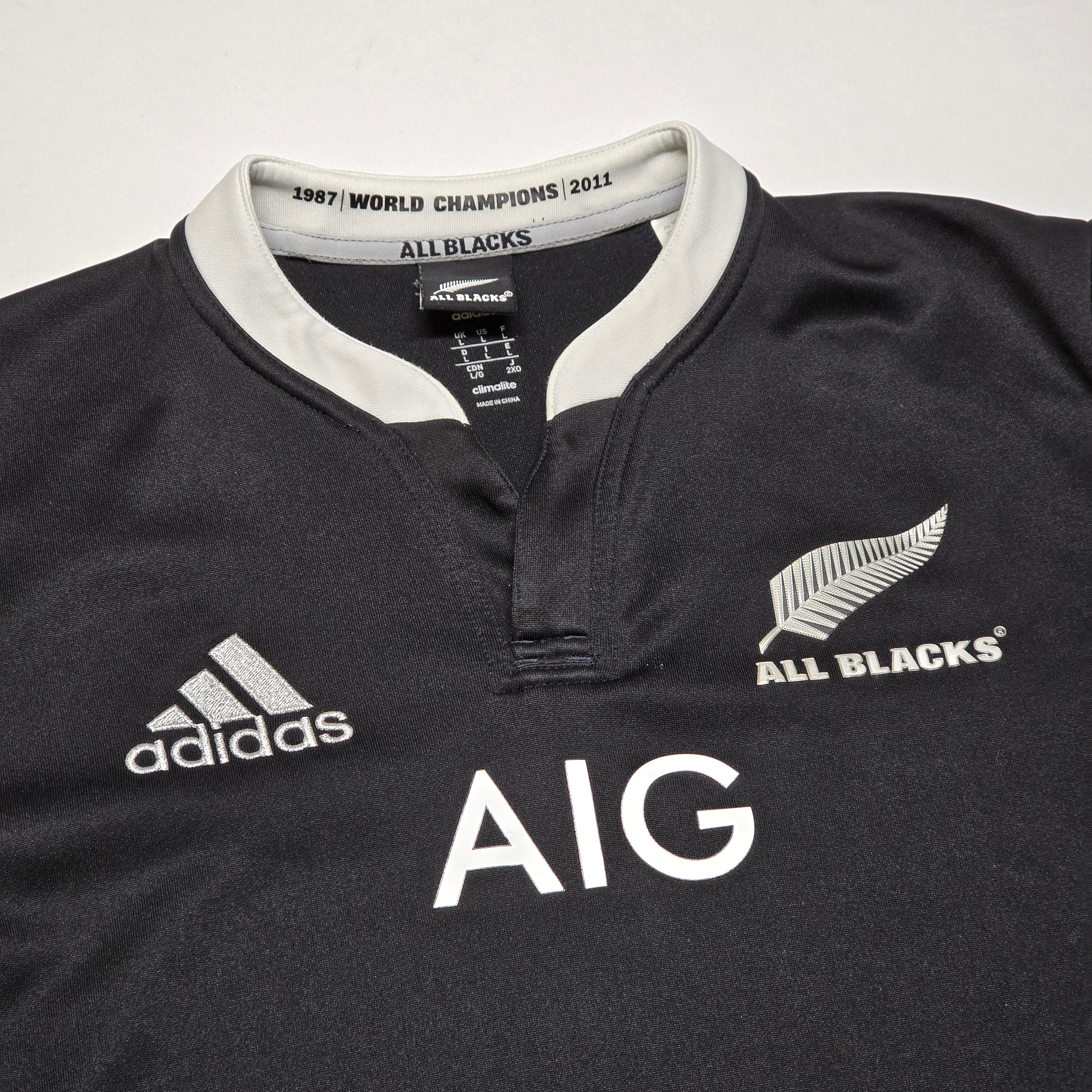 All Blacks 2013/14 Home Jersey - Large