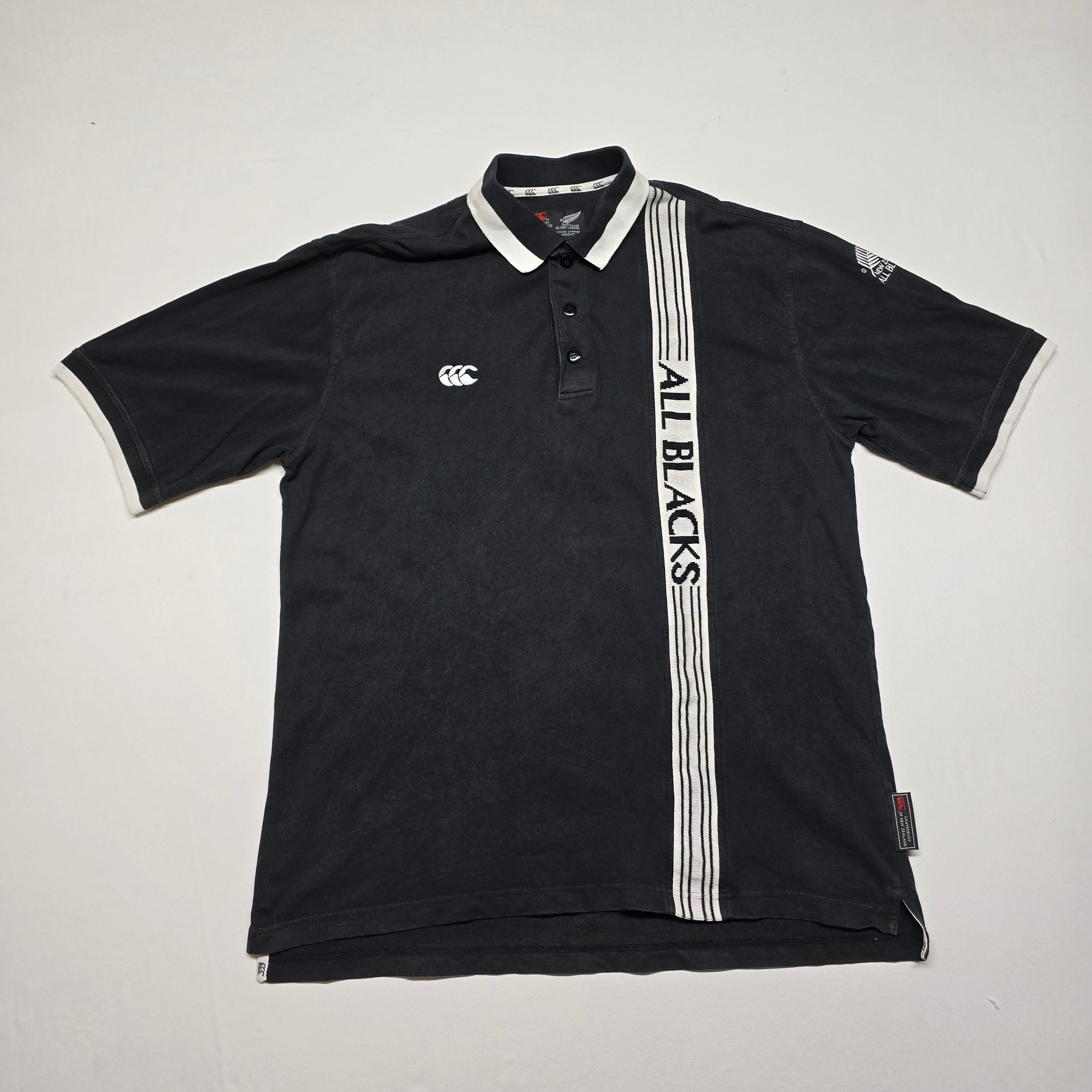All Blacks 90's Polo - Medium