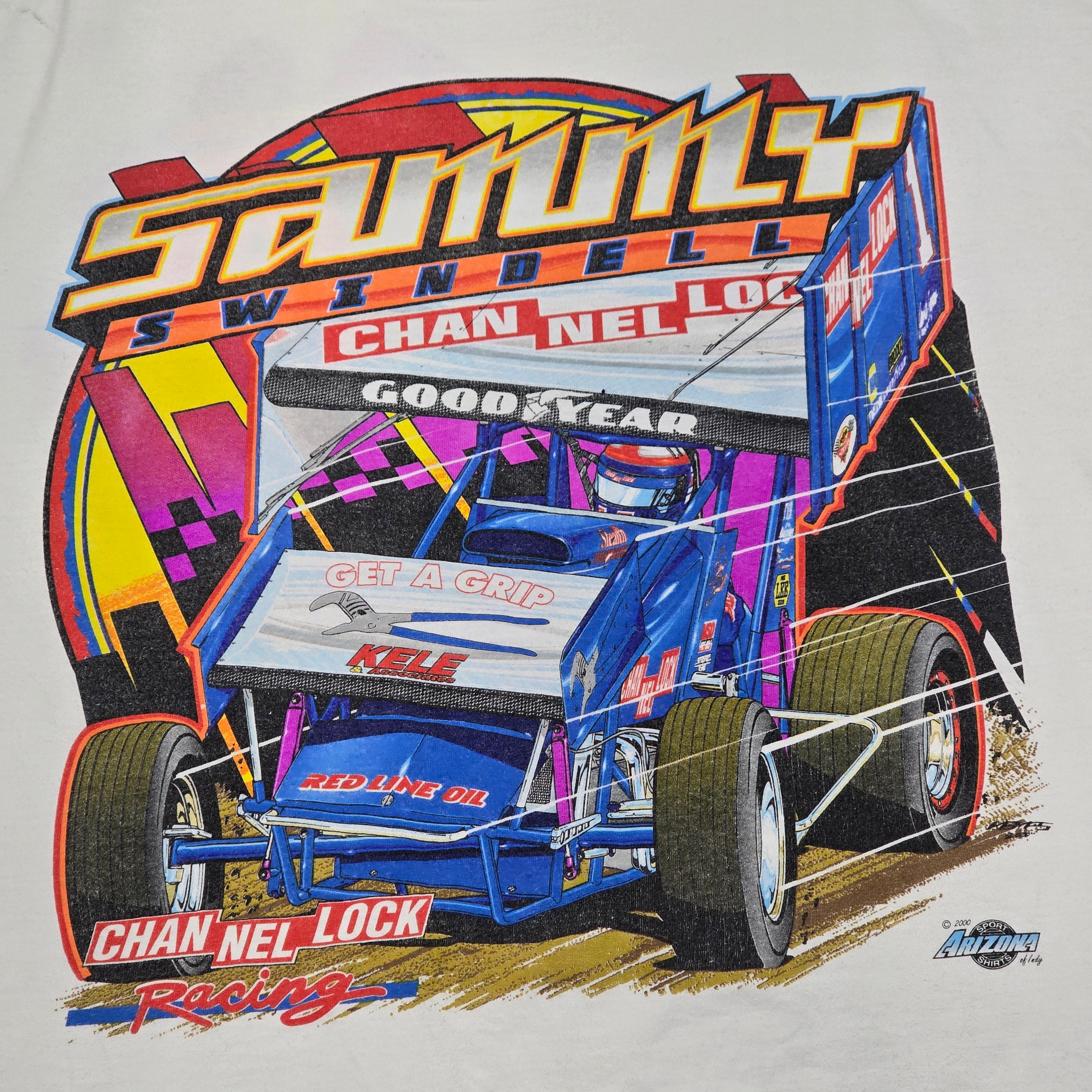 Vintage 2000 Sammy Swindell T-shirt - 2XL