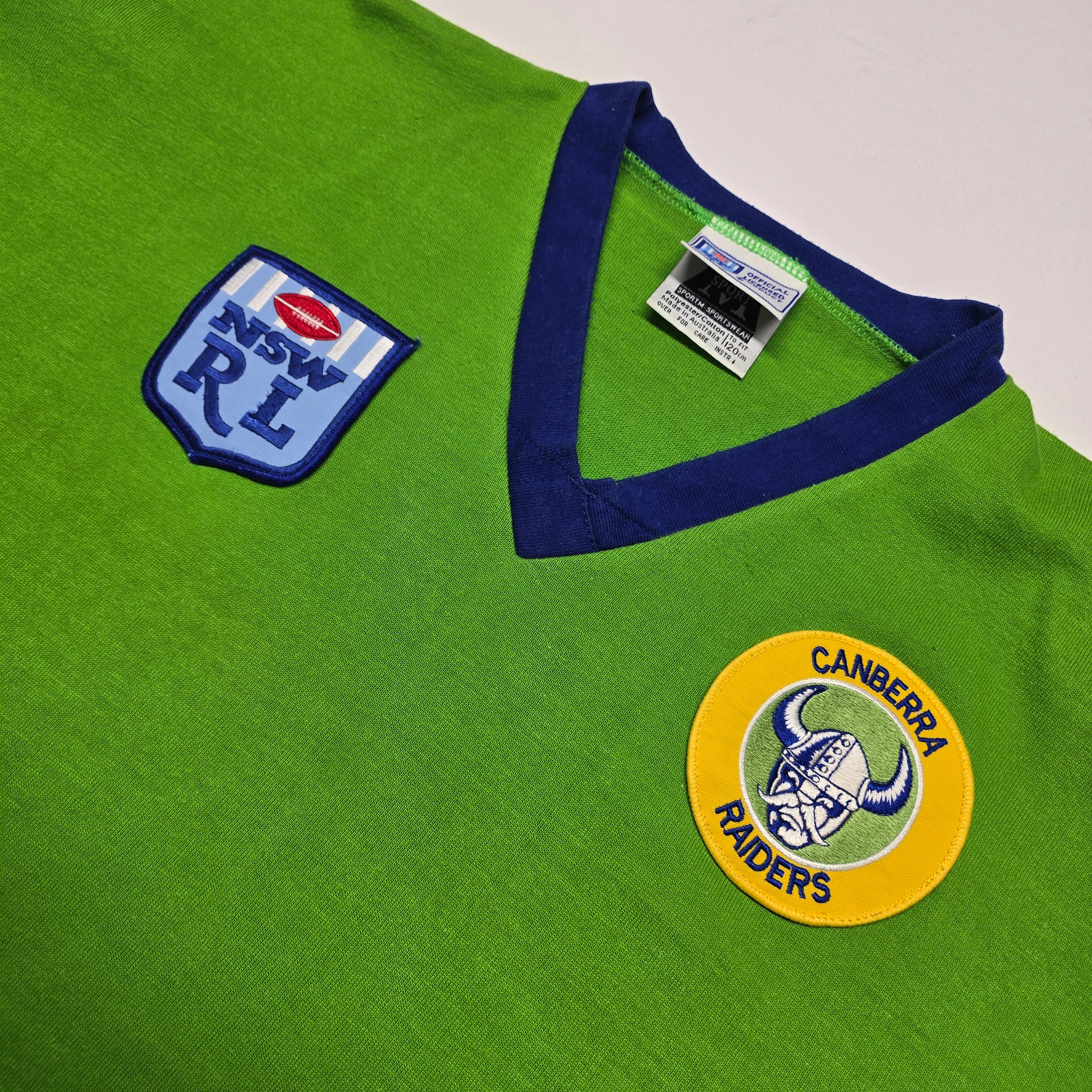 CANBERRA RAIDERS MSPORT JERSEY - Large