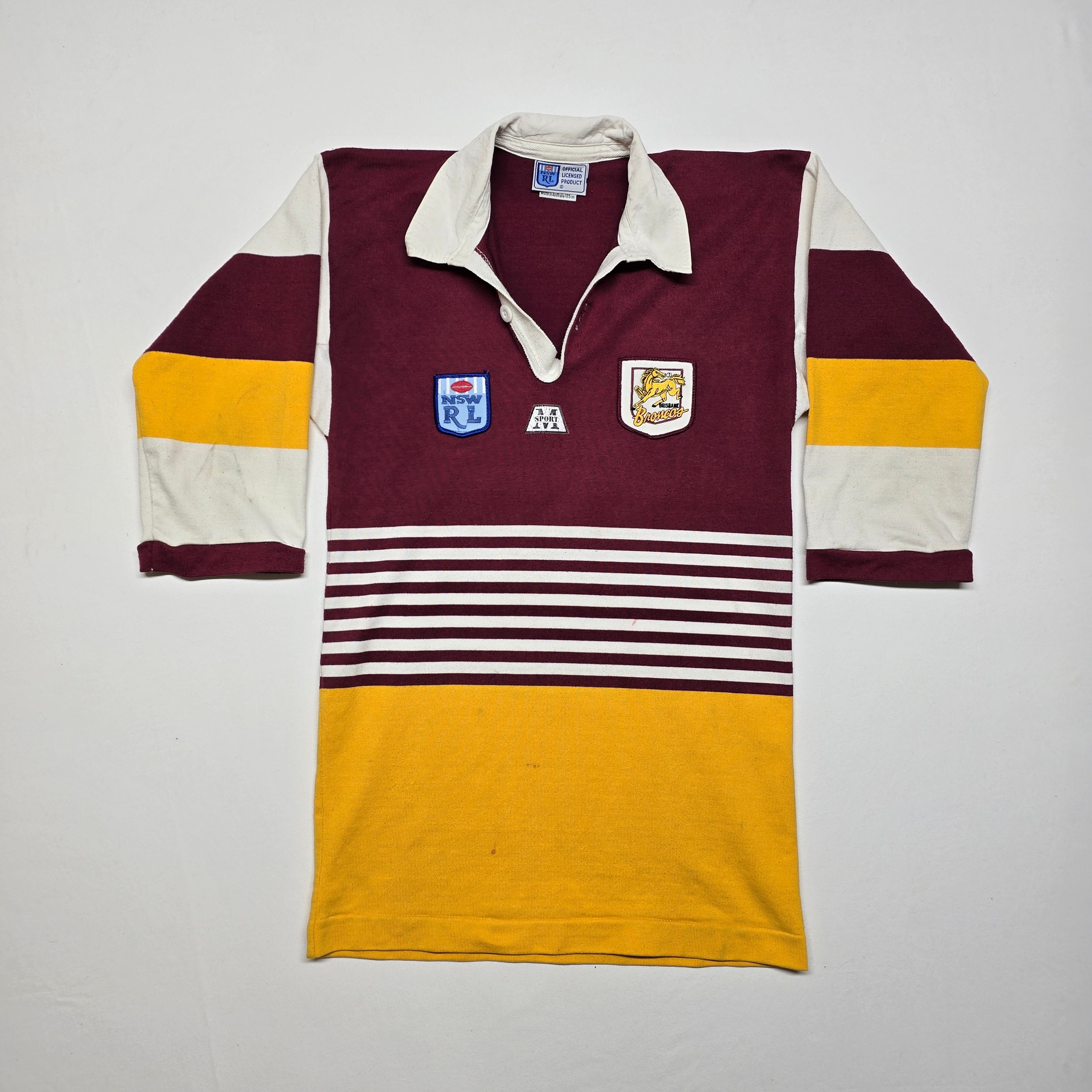 Brisbane Broncos Msport Jersey - YOUTH/XXS