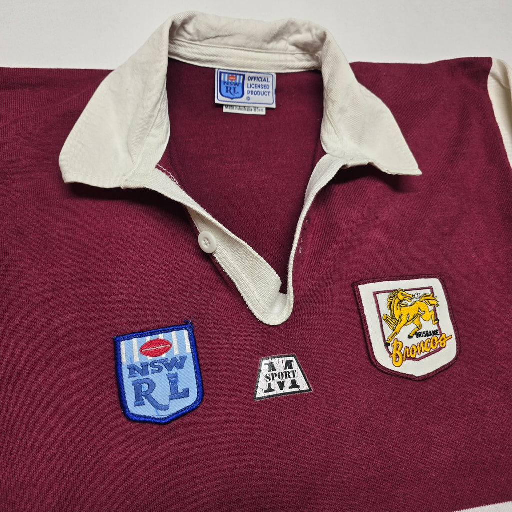Brisbane Broncos Msport Jersey - YOUTH/XXS