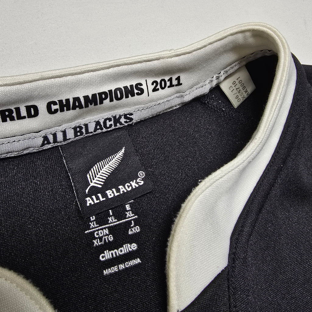 All Blacks 2013/14 Home Jersey - XL
