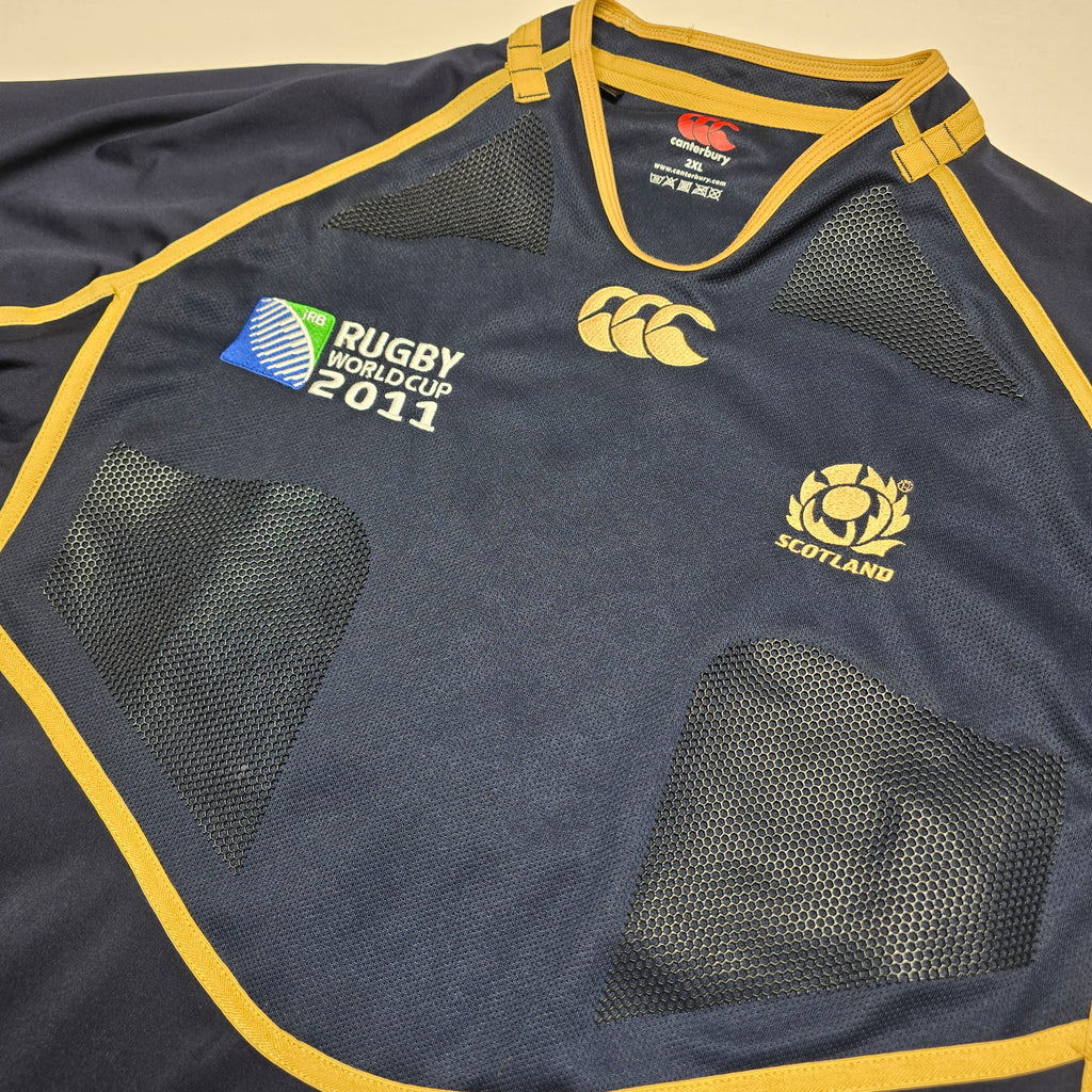 Scotland 2011 RWC Player Fit Jersey - 2XL