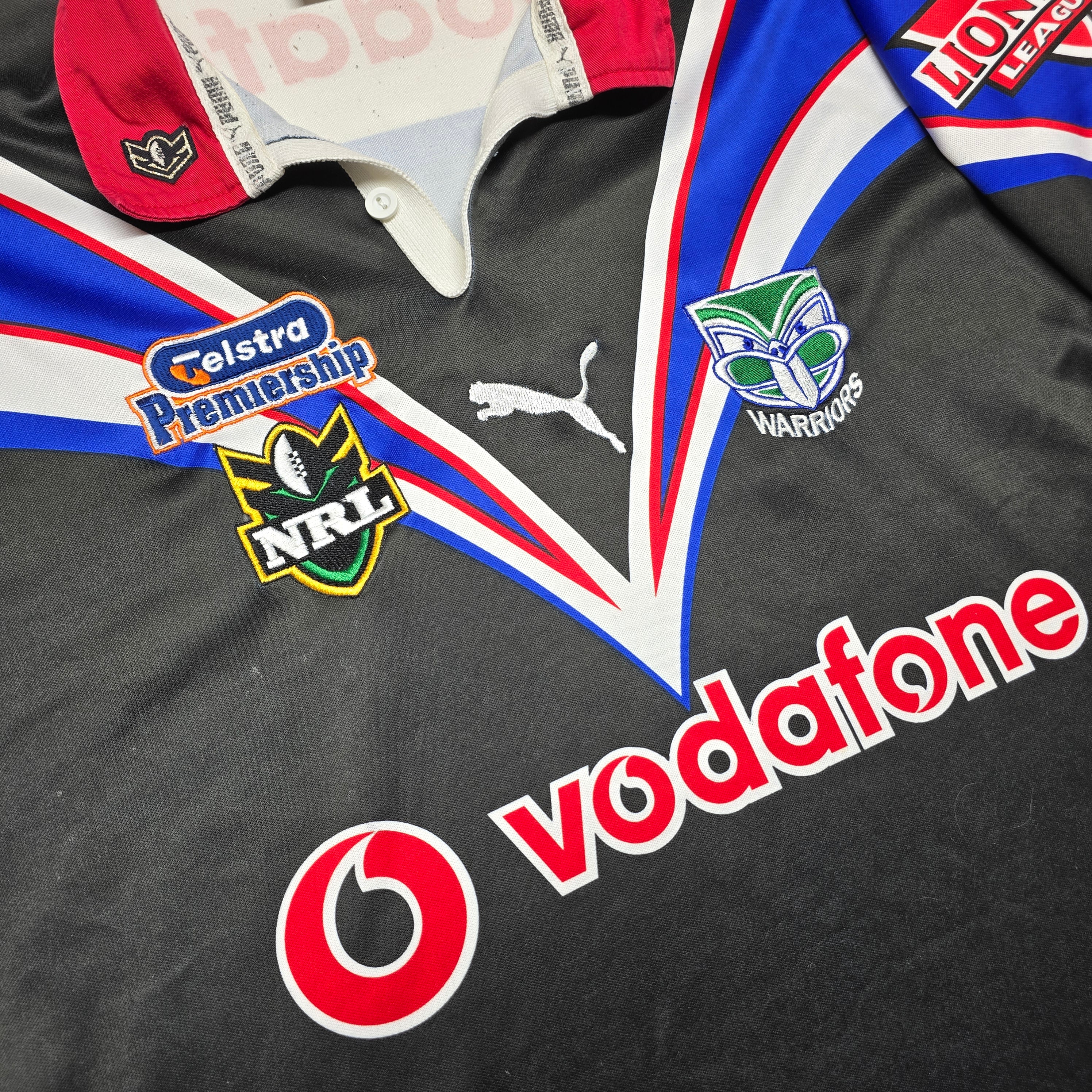 NZ Warriors 2001 Home Jersey - Large