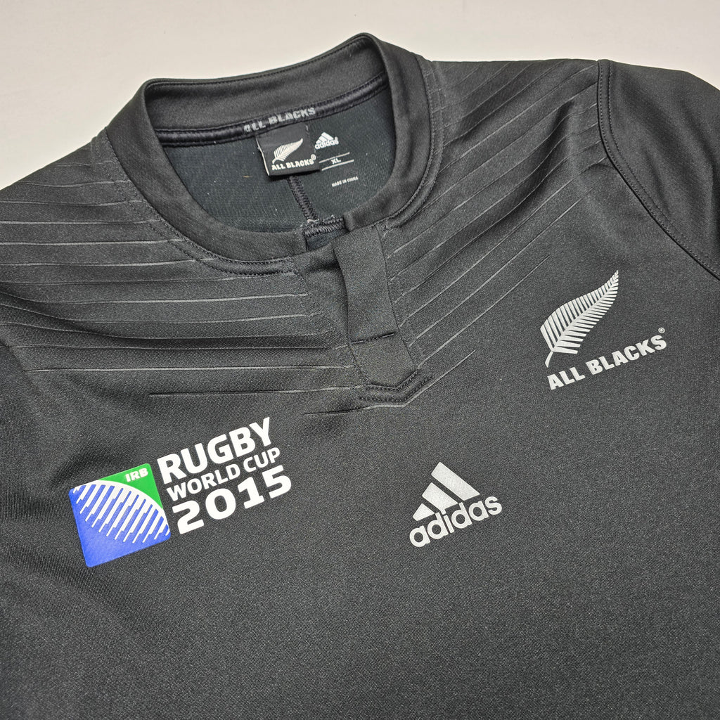 All Blacks 2015 RWC Home Performance Jersey - XL