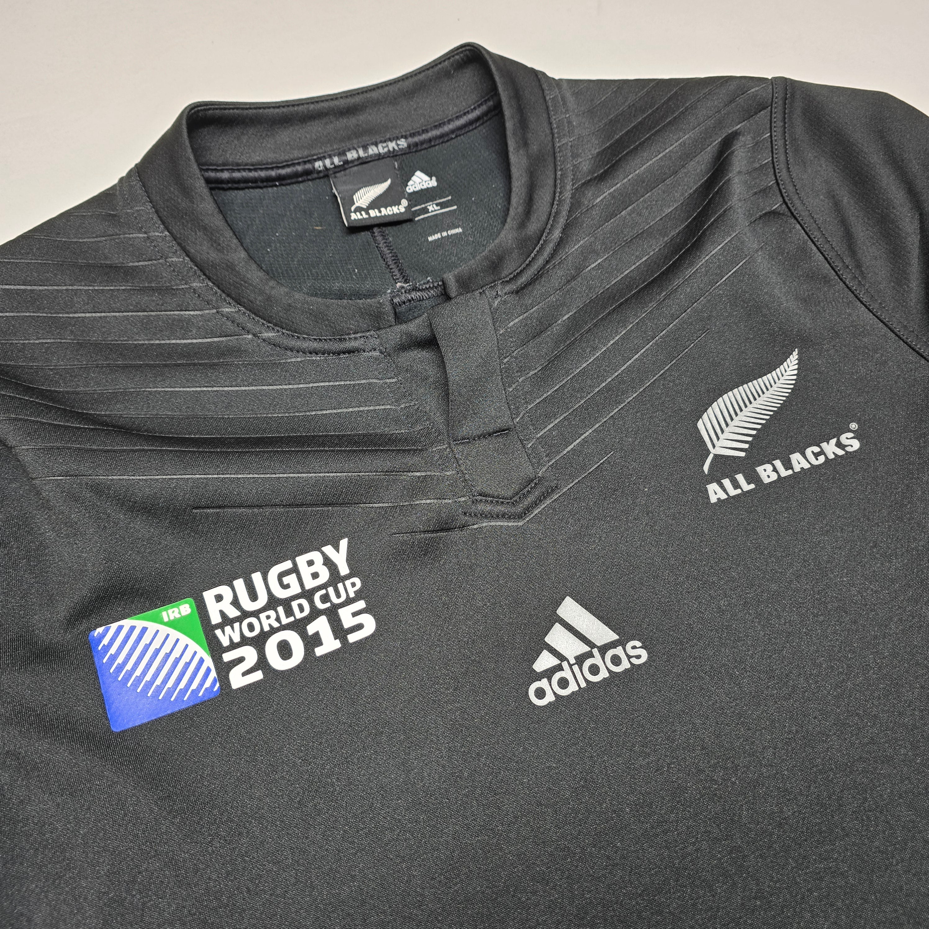 All Blacks 2015 RWC Home Performance Jersey - XL