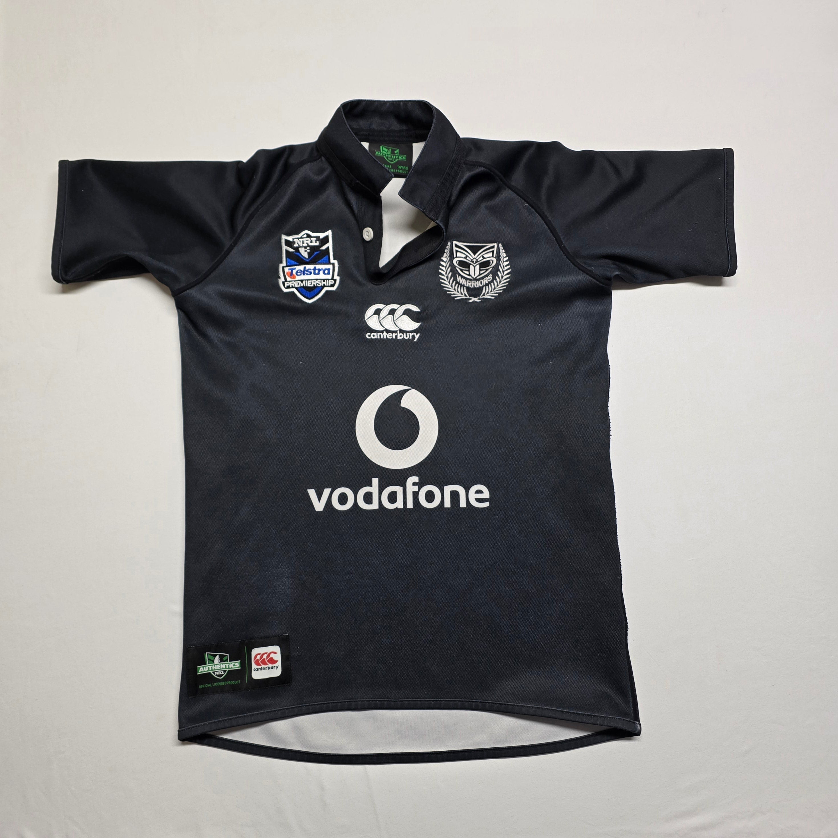 NZ Warriors 2011 Eden Park Jersey - 14YRS