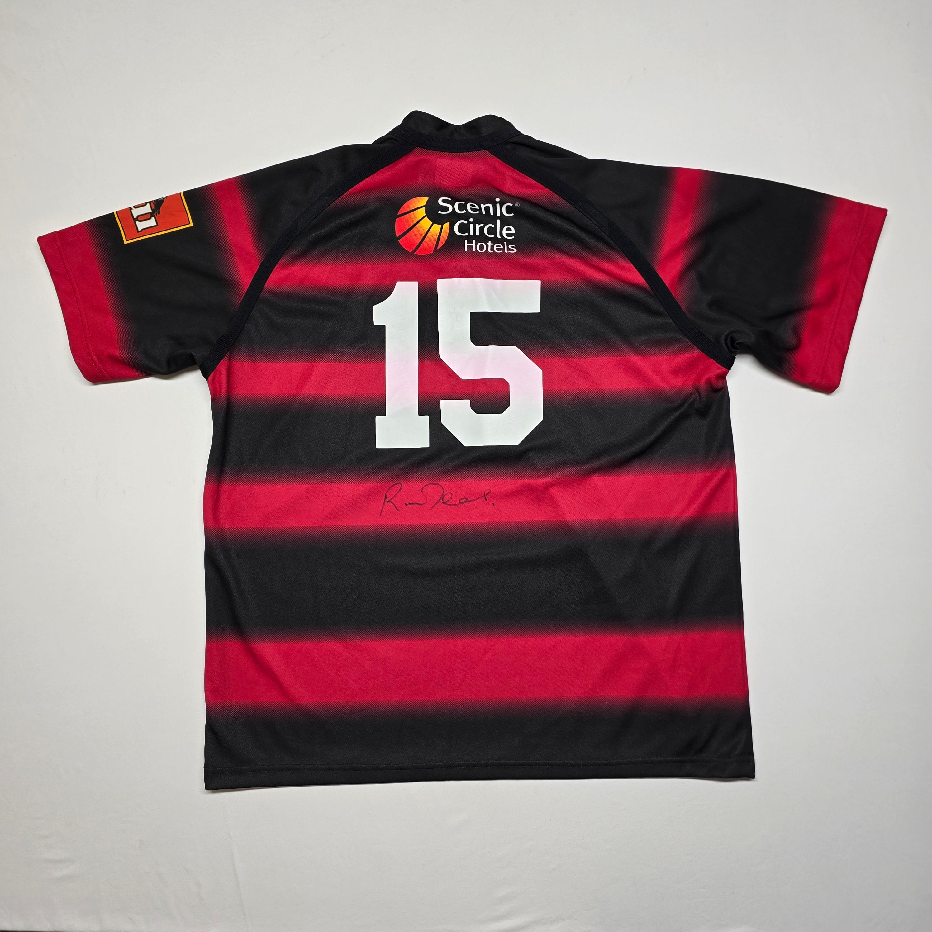 Canterbury 2006 Jersey #15 Signed by Robbie Deans - XL