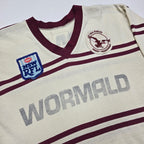Manly Sea-Eagles Single Stitch #13 Wormald Jersey - S/M