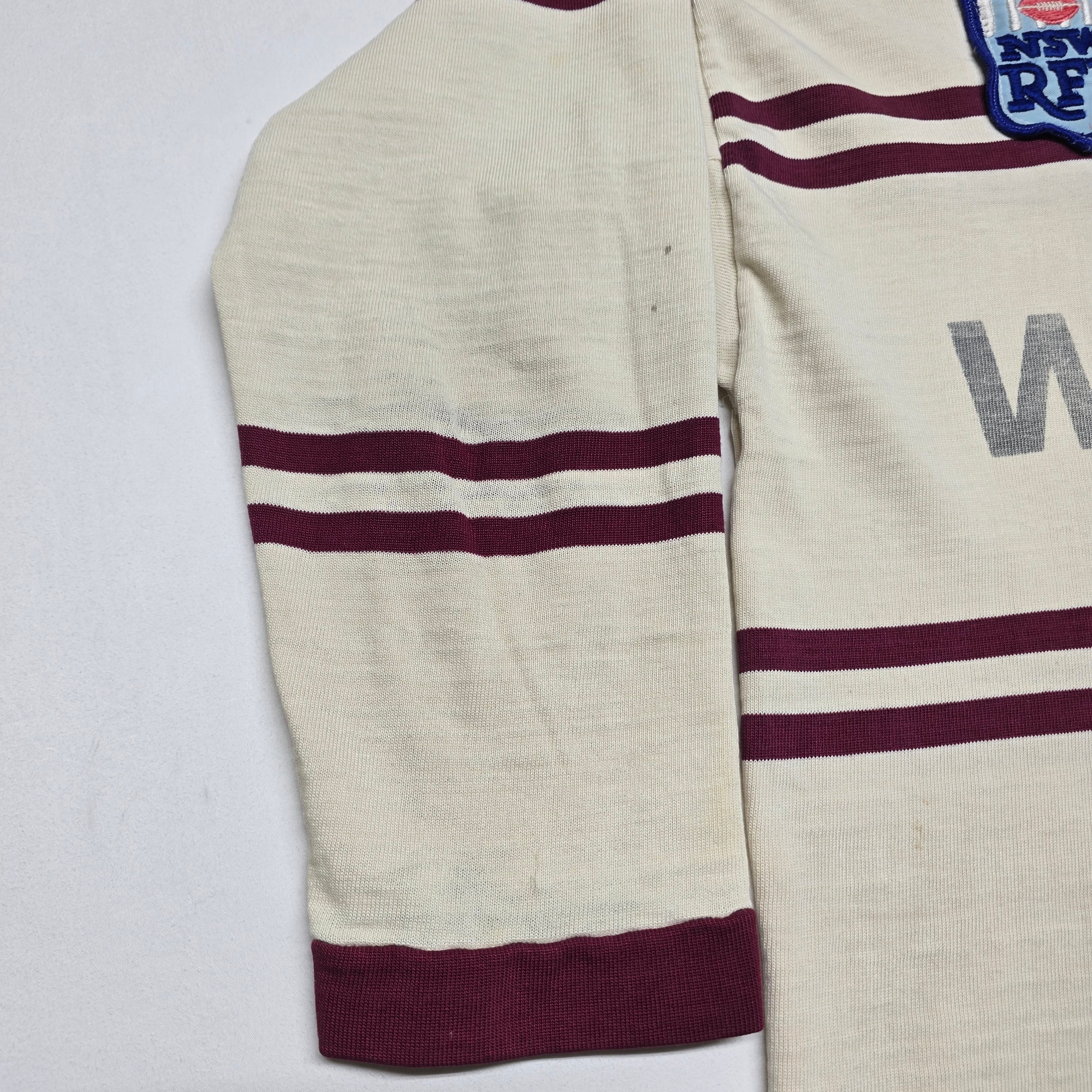 Manly Sea-Eagles Single Stitch #13 Wormald Jersey - S/M