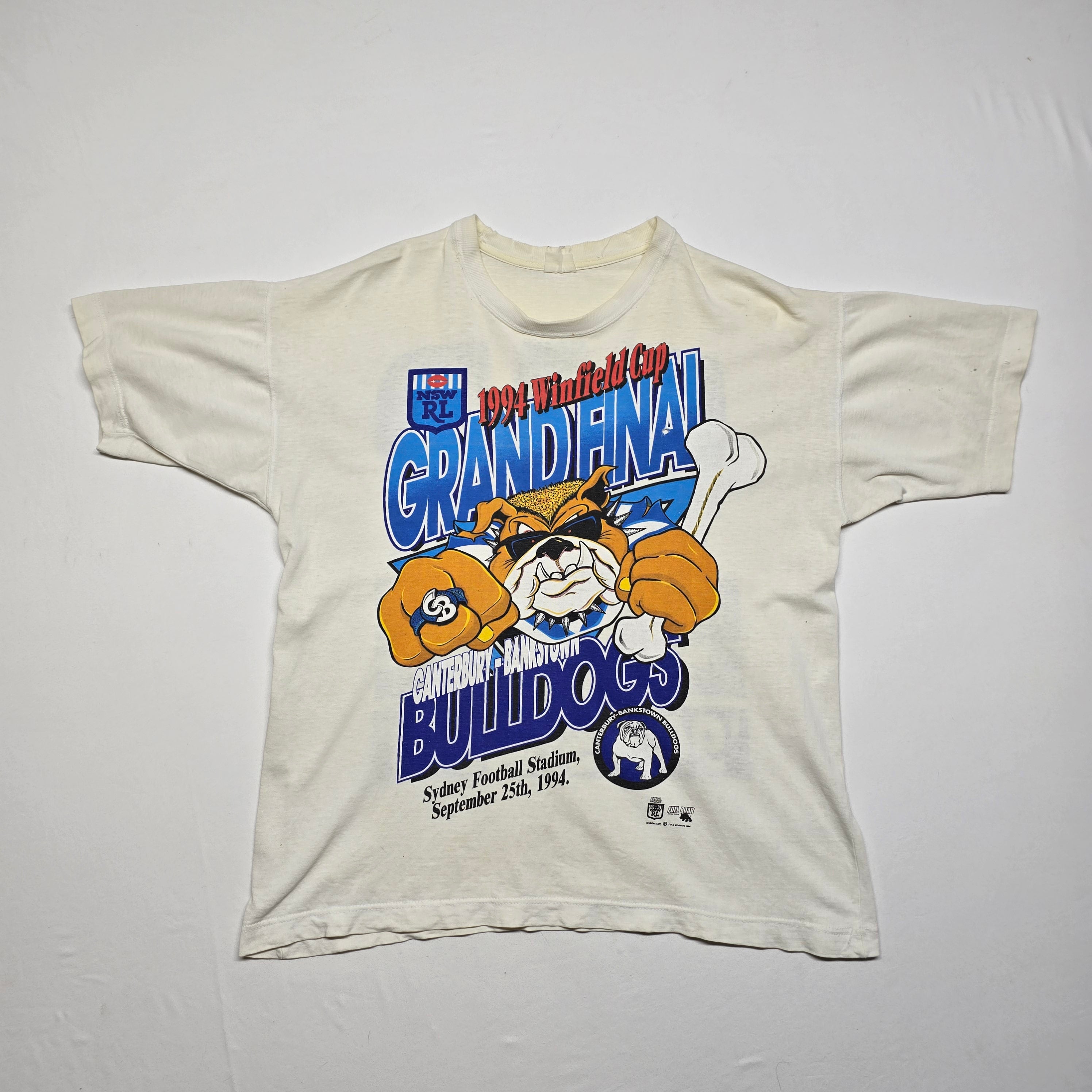 Canterbury-Bankstown Bulldogs 1994 Grand Final T-shirt - Medium