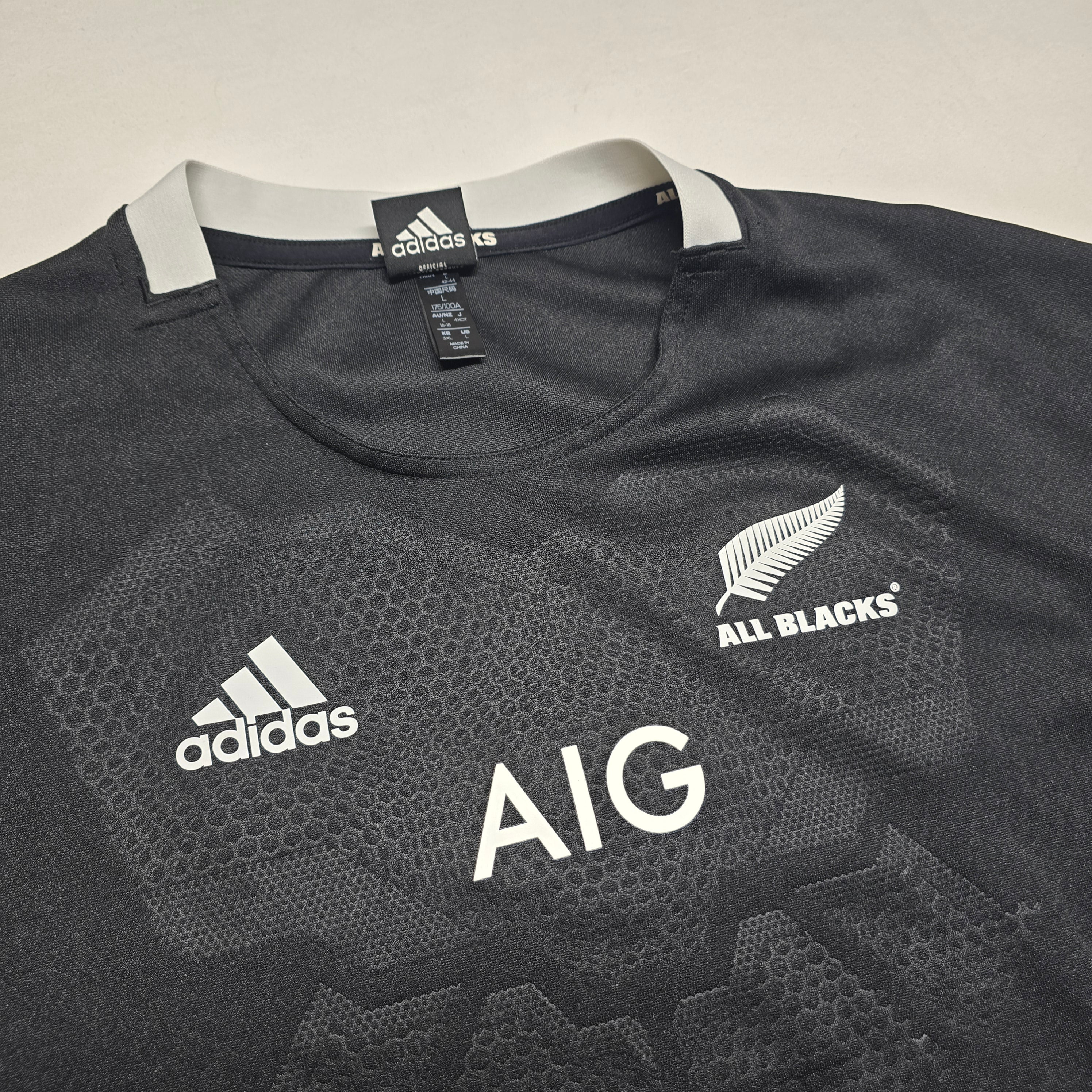 All Blacks 2020 Home Jersey - Women's Large (16-18)