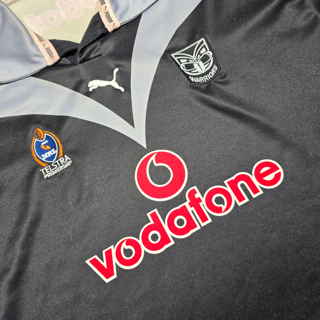 NZ Warriors 2004/05 Home Jersey - Womens/Youth 14