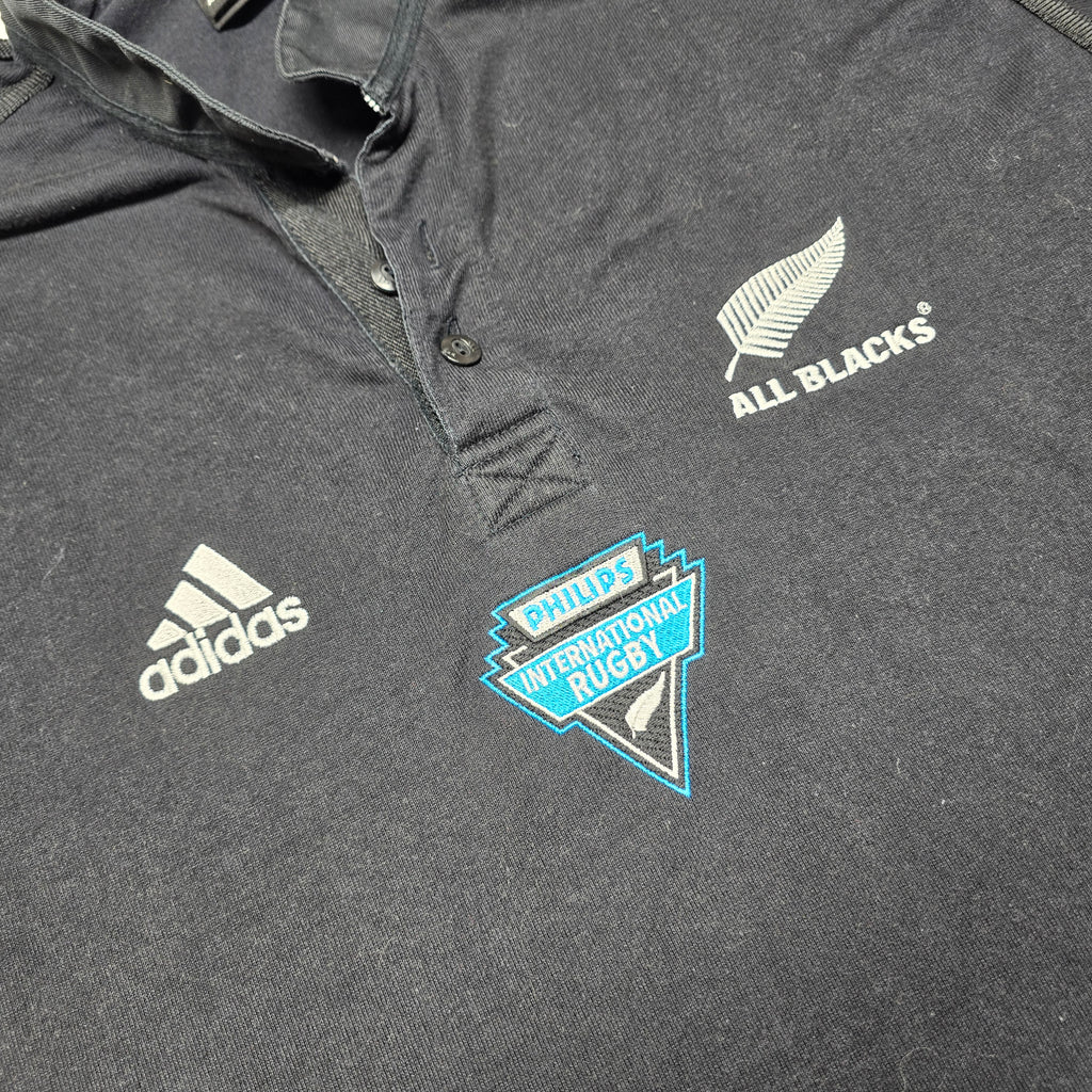 All Blacks 2001/02 "Philips International Rugby" Jersey - Large