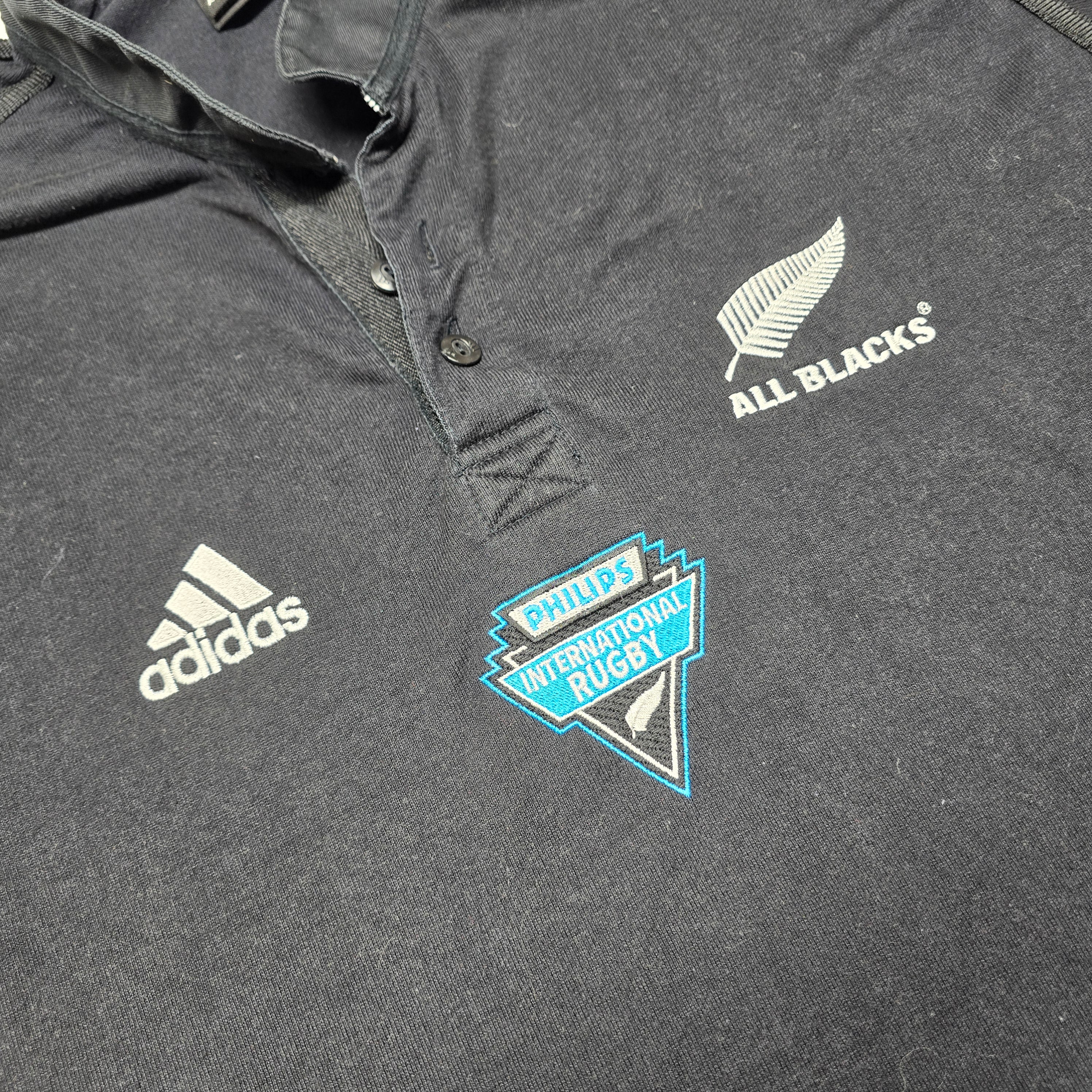 All Blacks 2001/02 "Philips International Rugby" Jersey - Large