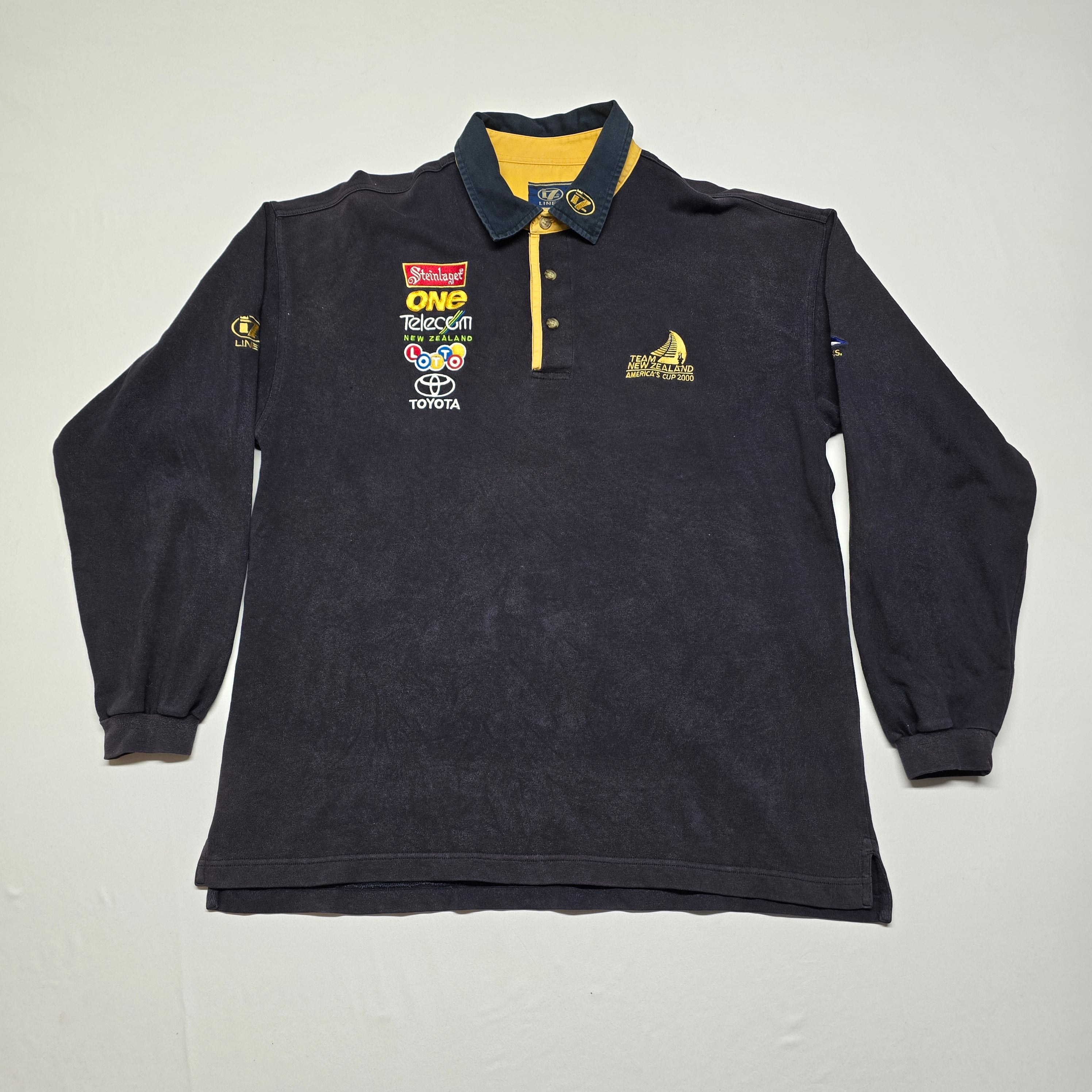 America's Cup Team NZ 2000 L/sleeve Jersey - Medium