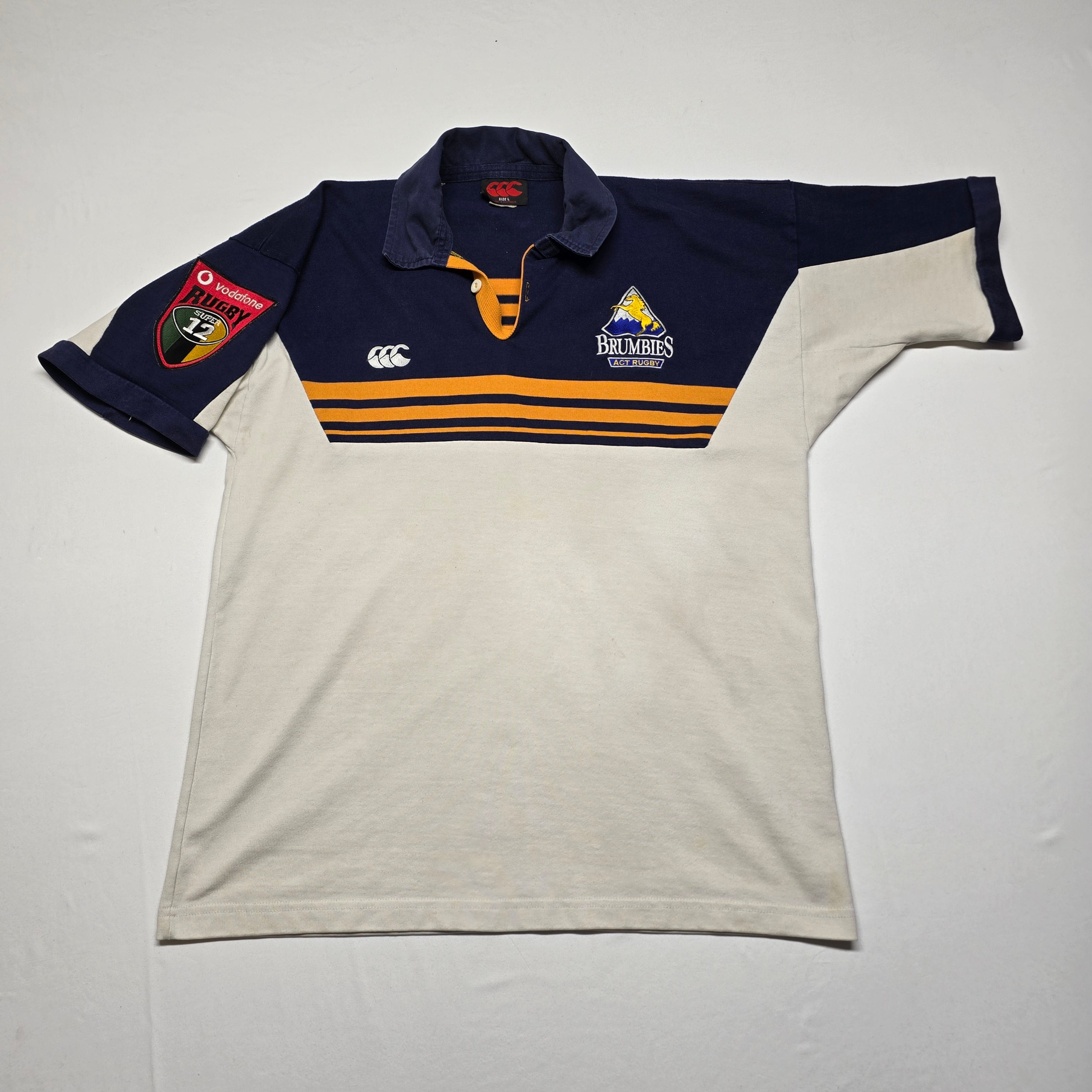 Brumbies 1999-2001 Home Jersey - Large