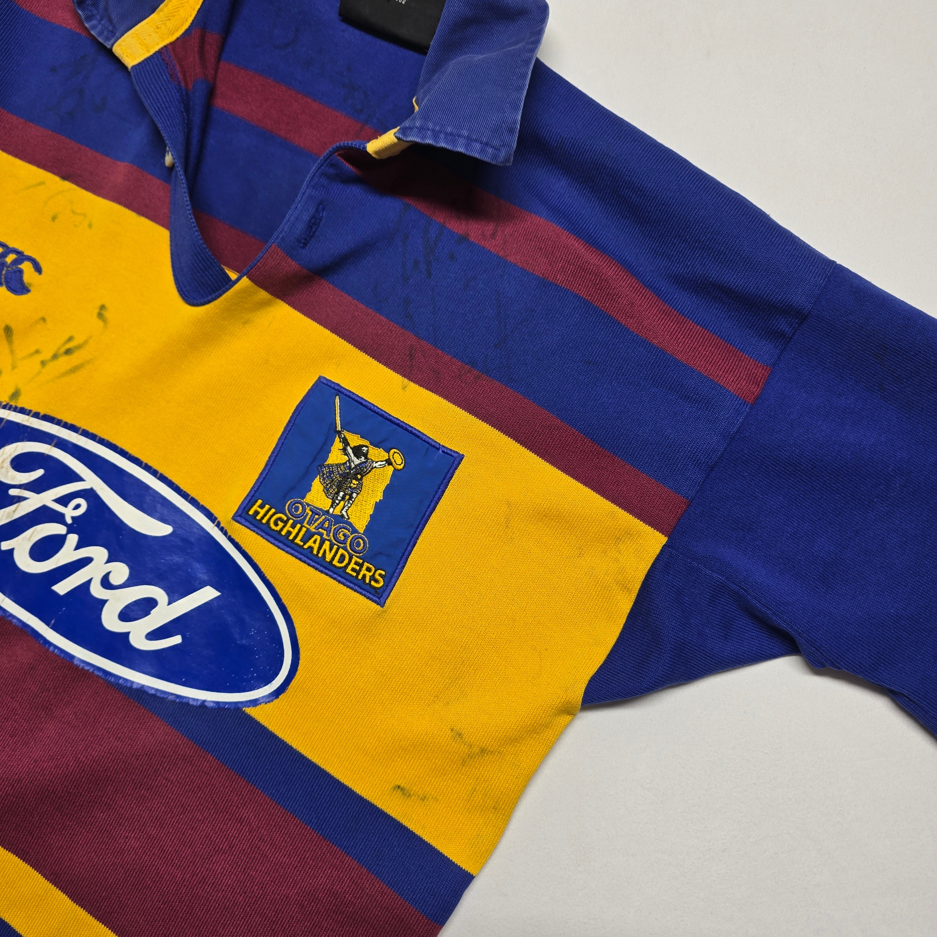 Highlanders 90's Jersey (Signed) - 12YRS