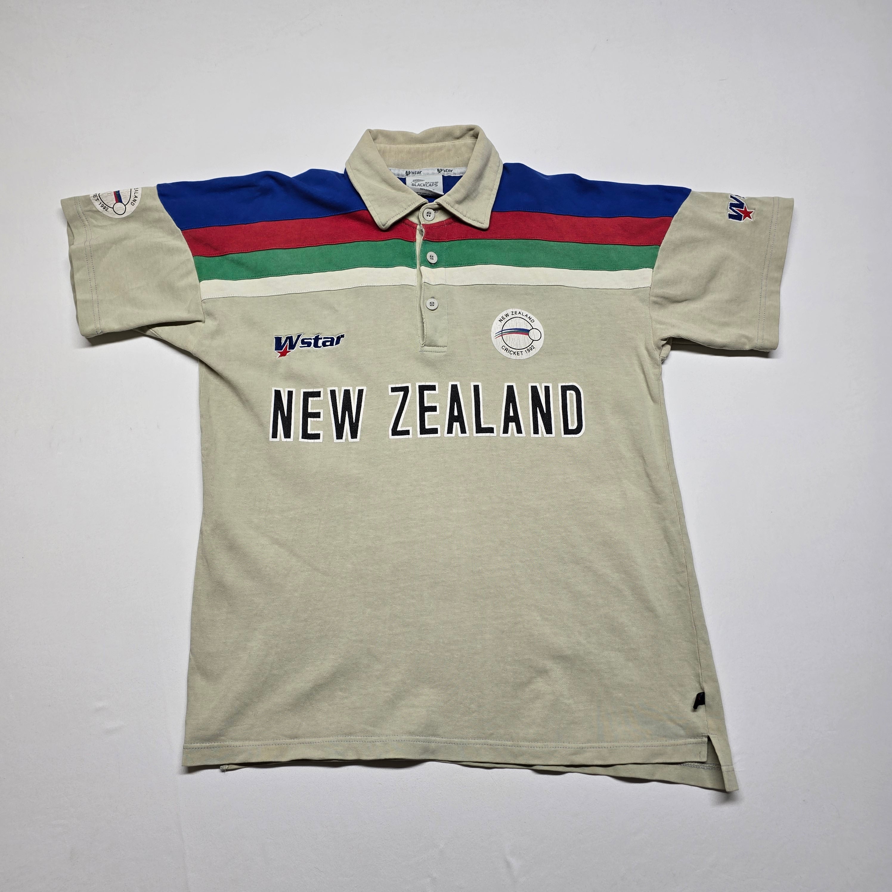 Blackcaps Wstar Retro 1992 Jersey - Medium