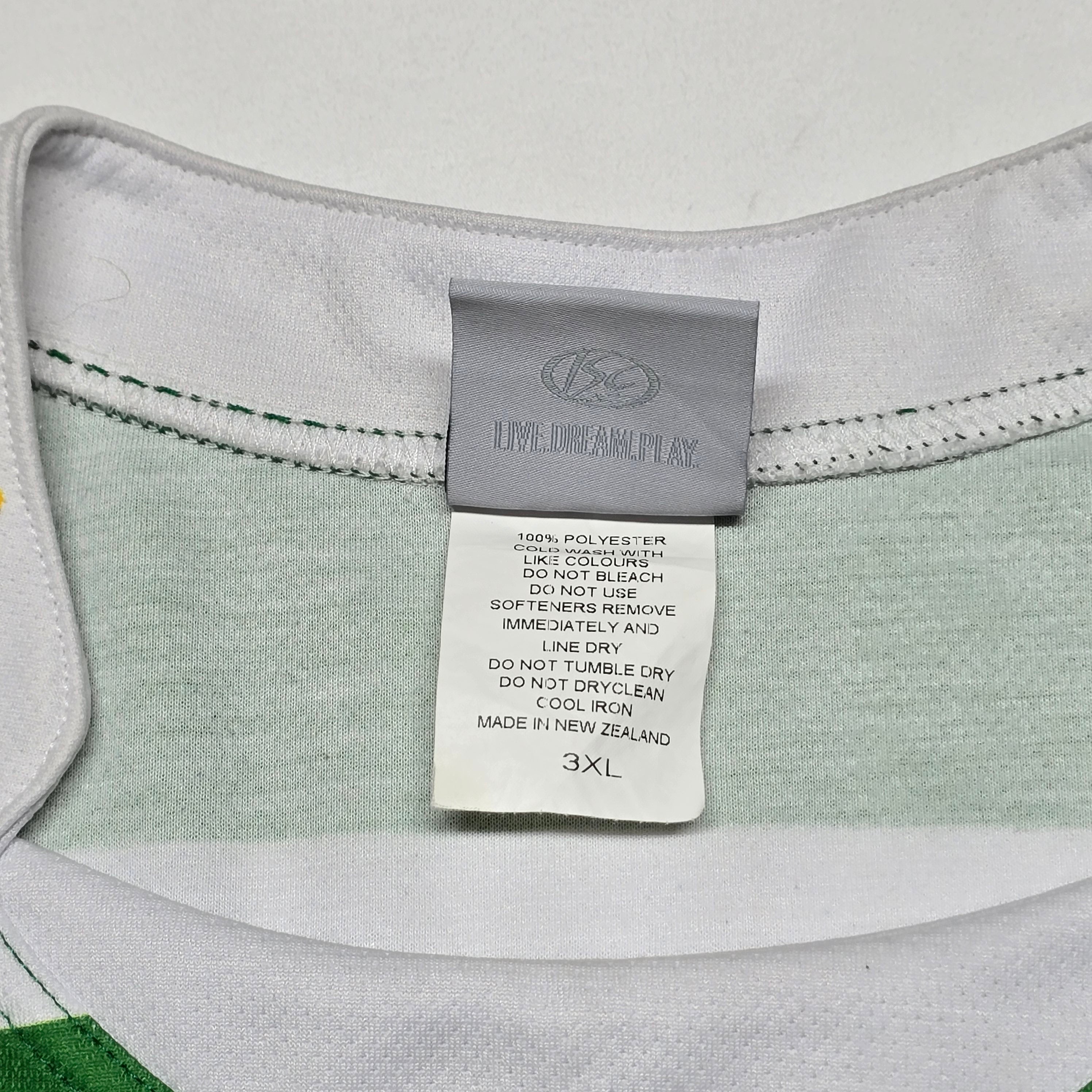 Manawatu Turbos #1 Signed Jersey - 3XL