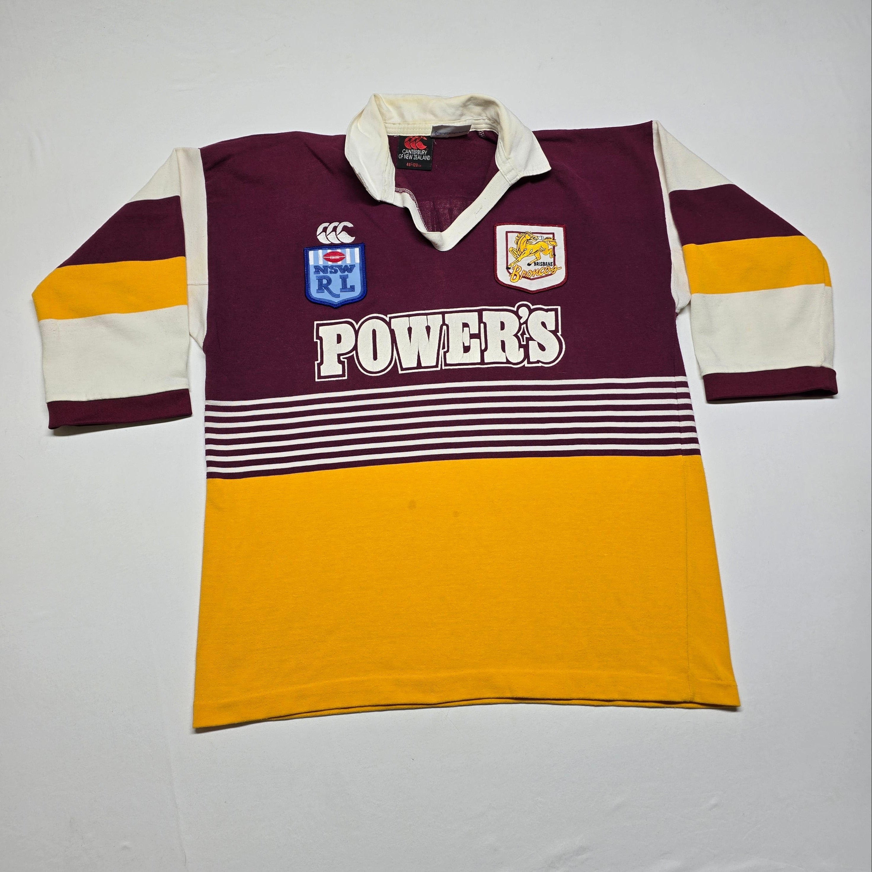 Brisbane Broncos 80's/90's Jersey - Large