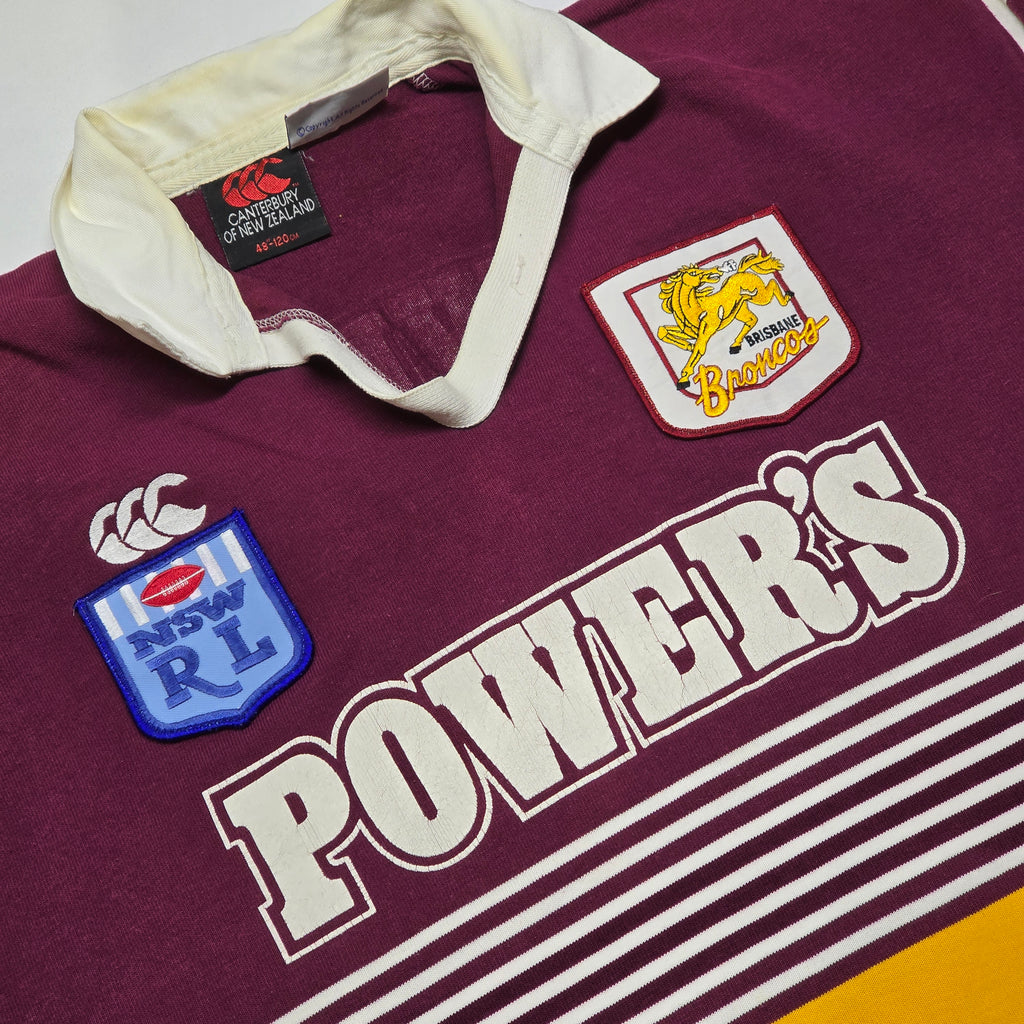 Brisbane Broncos 80's/90's Jersey - Large