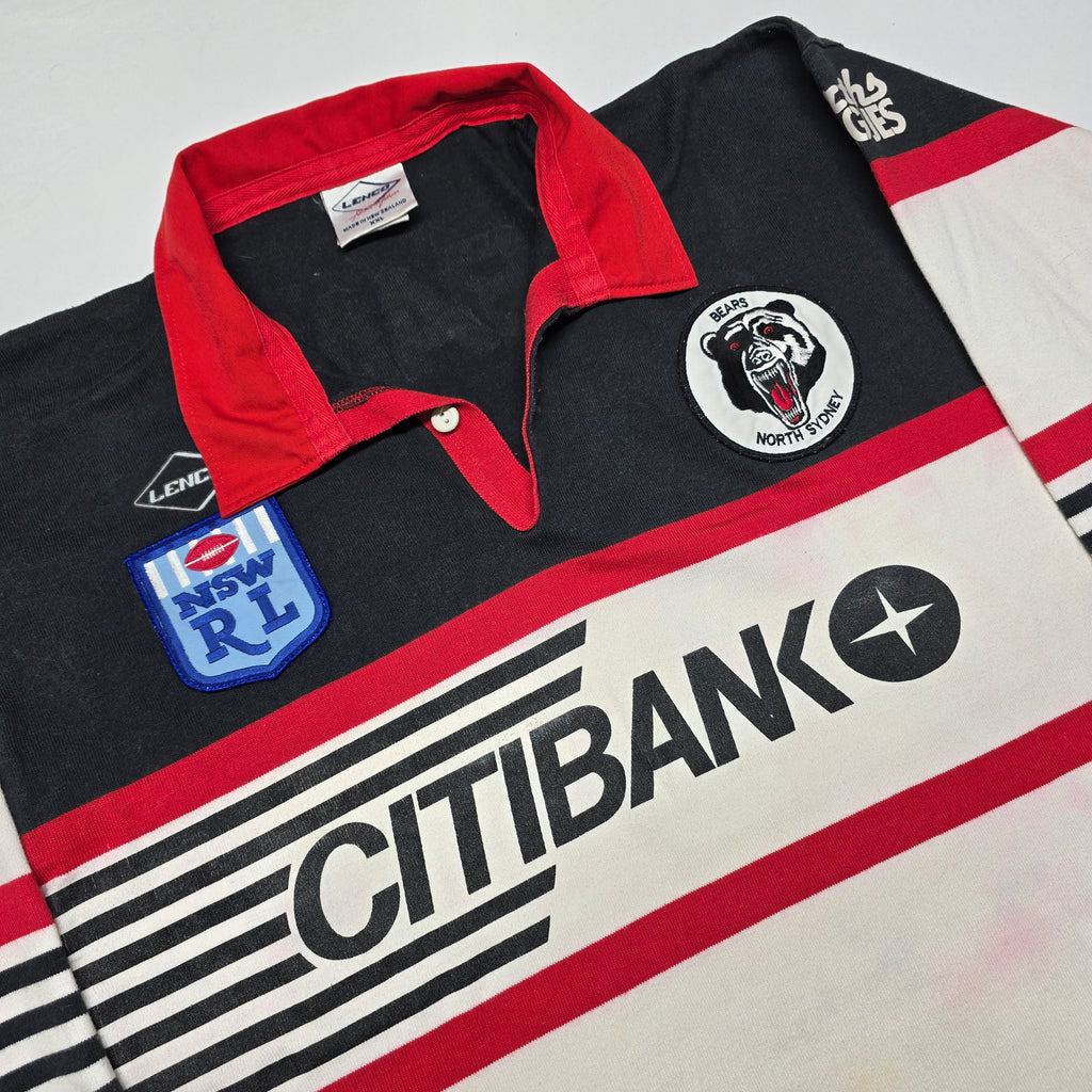 North Sydney Bears Jersey - "2XL" (Fits Smaller)