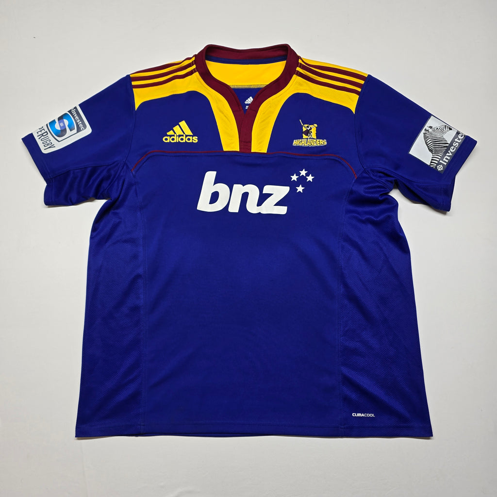 Highlanders 2011 Home Jersey  -  3XL
