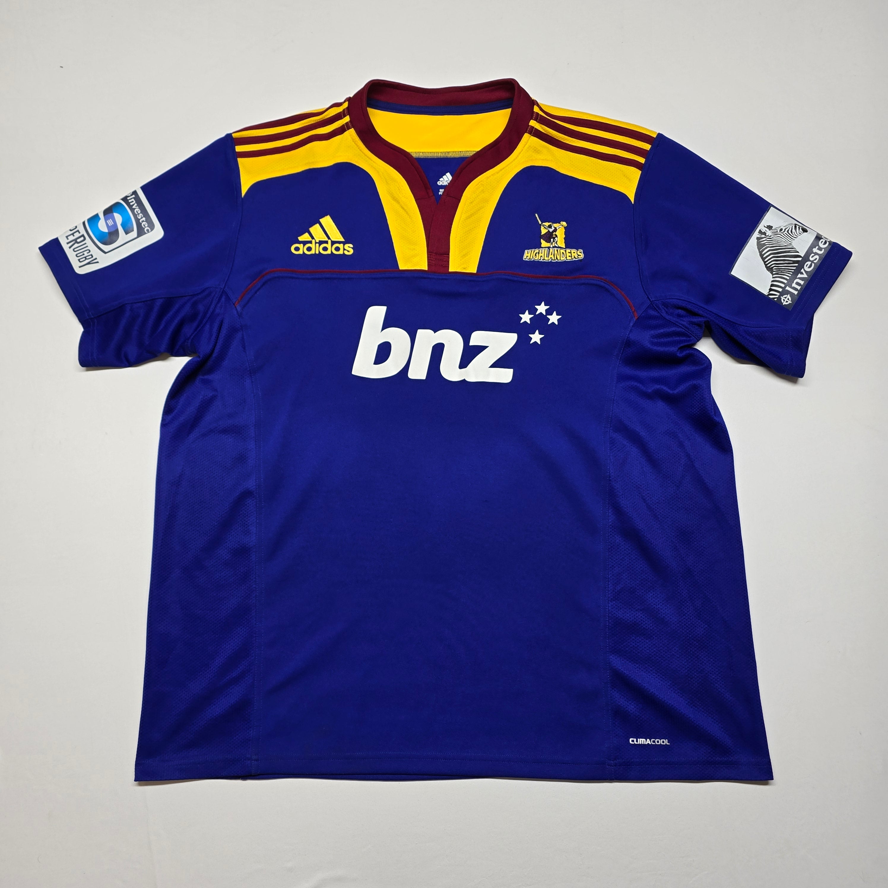 Highlanders 2011 Home Jersey  -  3XL