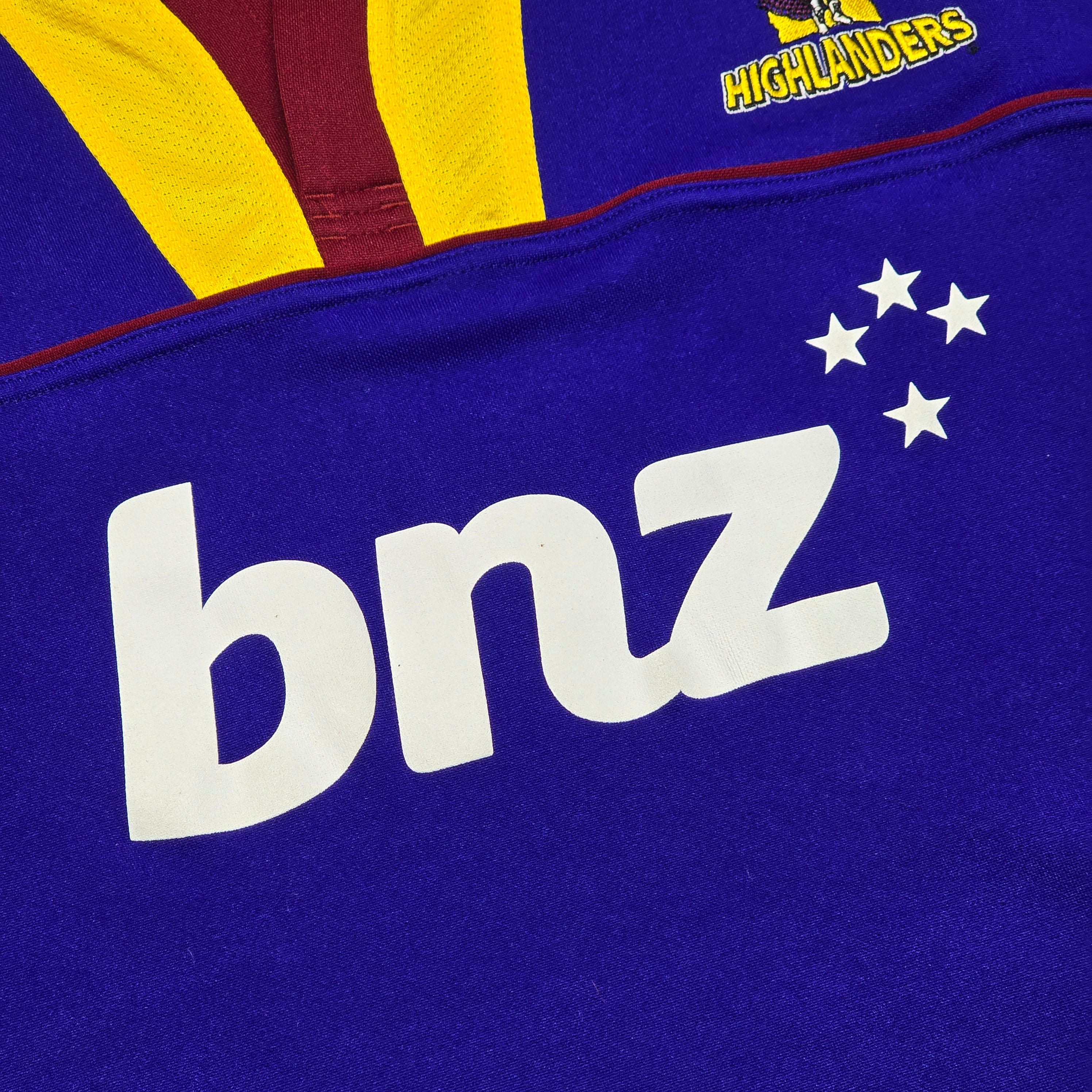 Highlanders 2011 Home Jersey  -  3XL