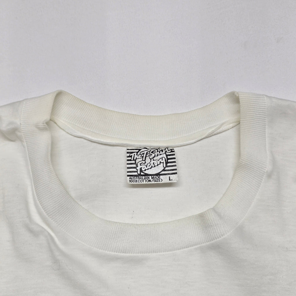 Vintage "Shark Attack" Single Stitch T-shirt - Large