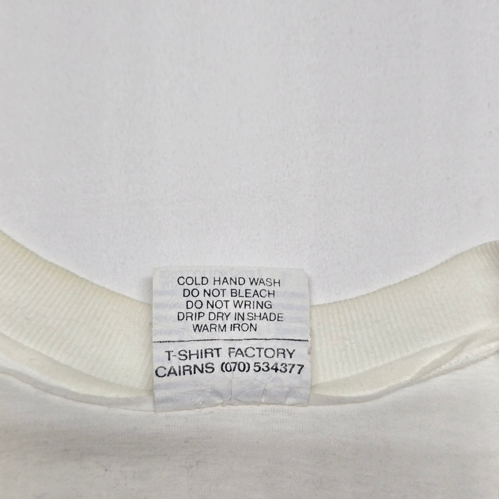 Vintage "Shark Attack" Single Stitch T-shirt - Large