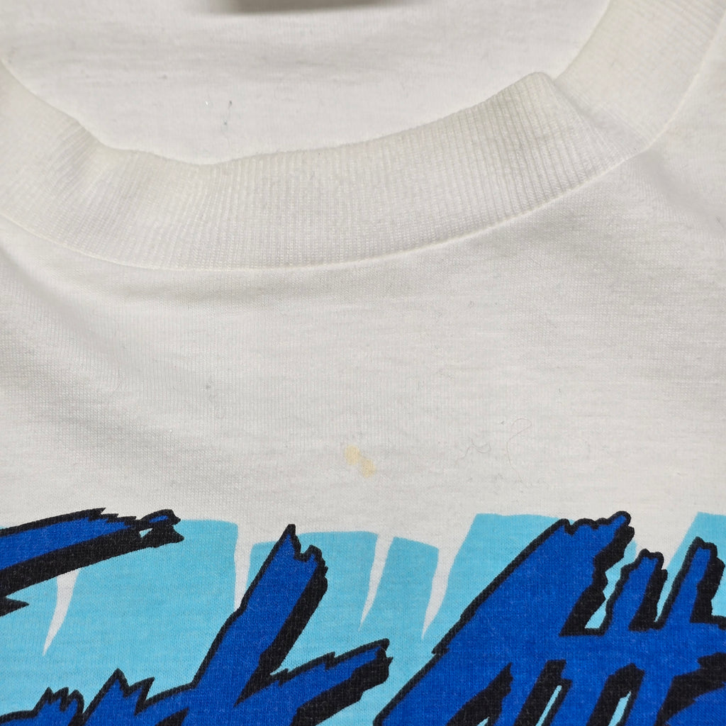 Vintage "Shark Attack" Single Stitch T-shirt - Large