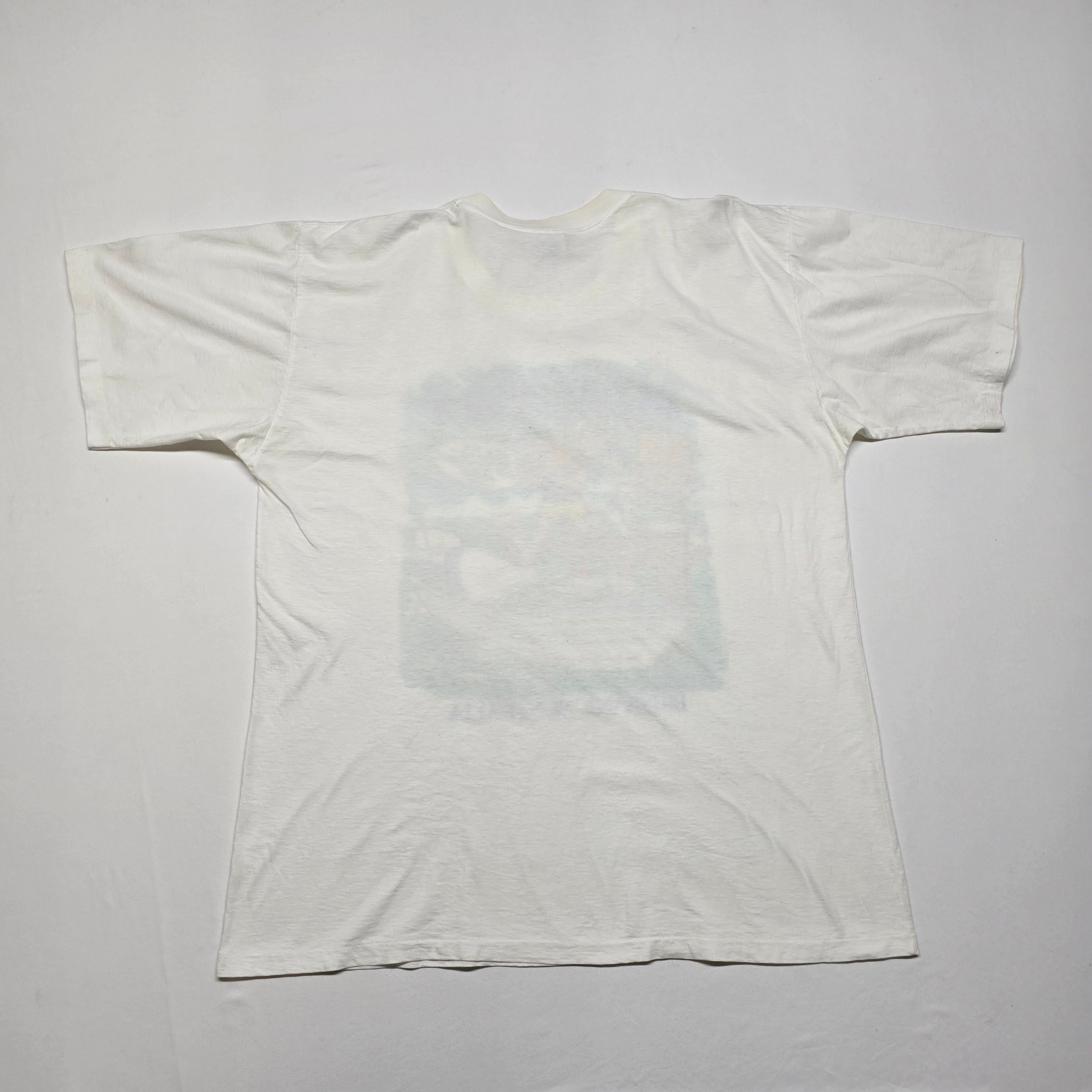 Vintage "Shark Attack" Single Stitch T-shirt - Large