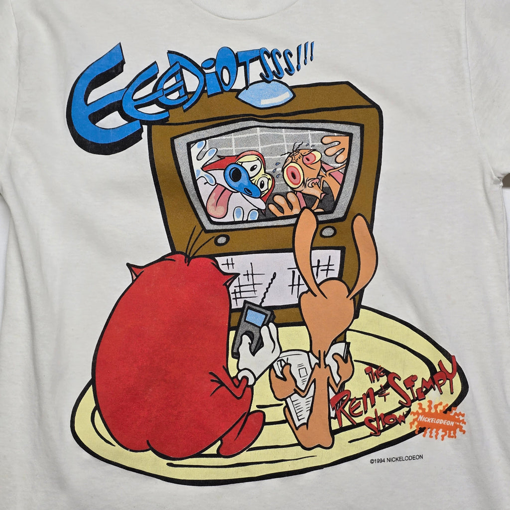 Vintage 1994 Ren & Stimpy Single Stitch T-shirt -XS/Small