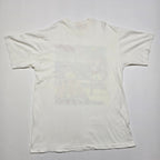 Vintage "Shark Attack" Single Stich T-shirt - Small (Labeled "Large")